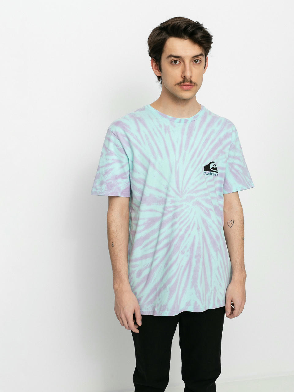 T-shirt Quiksilver Slow Light (blue tint)