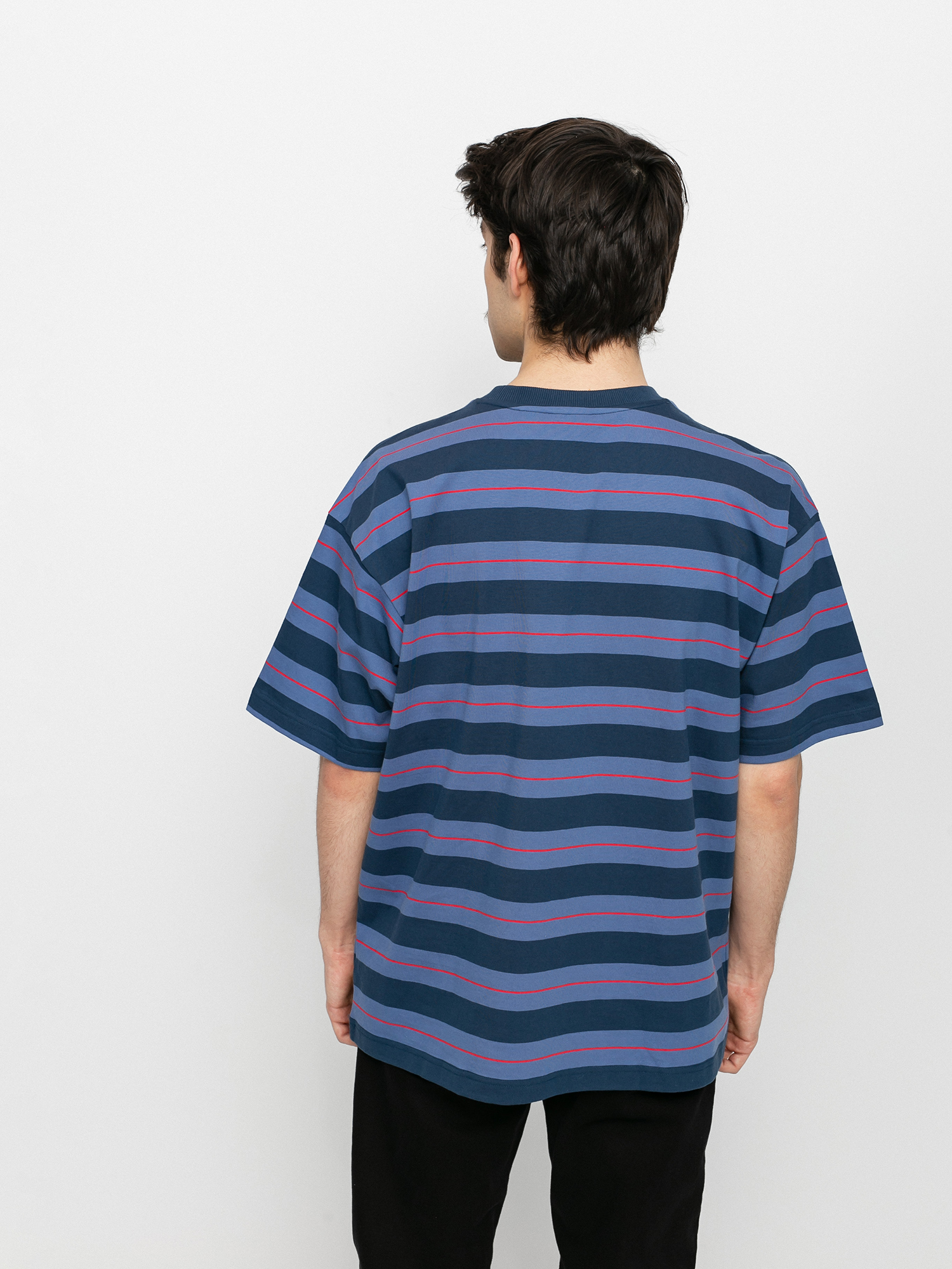 T-shirt adidas Yarn Dye (crenav/creblu/vivred)