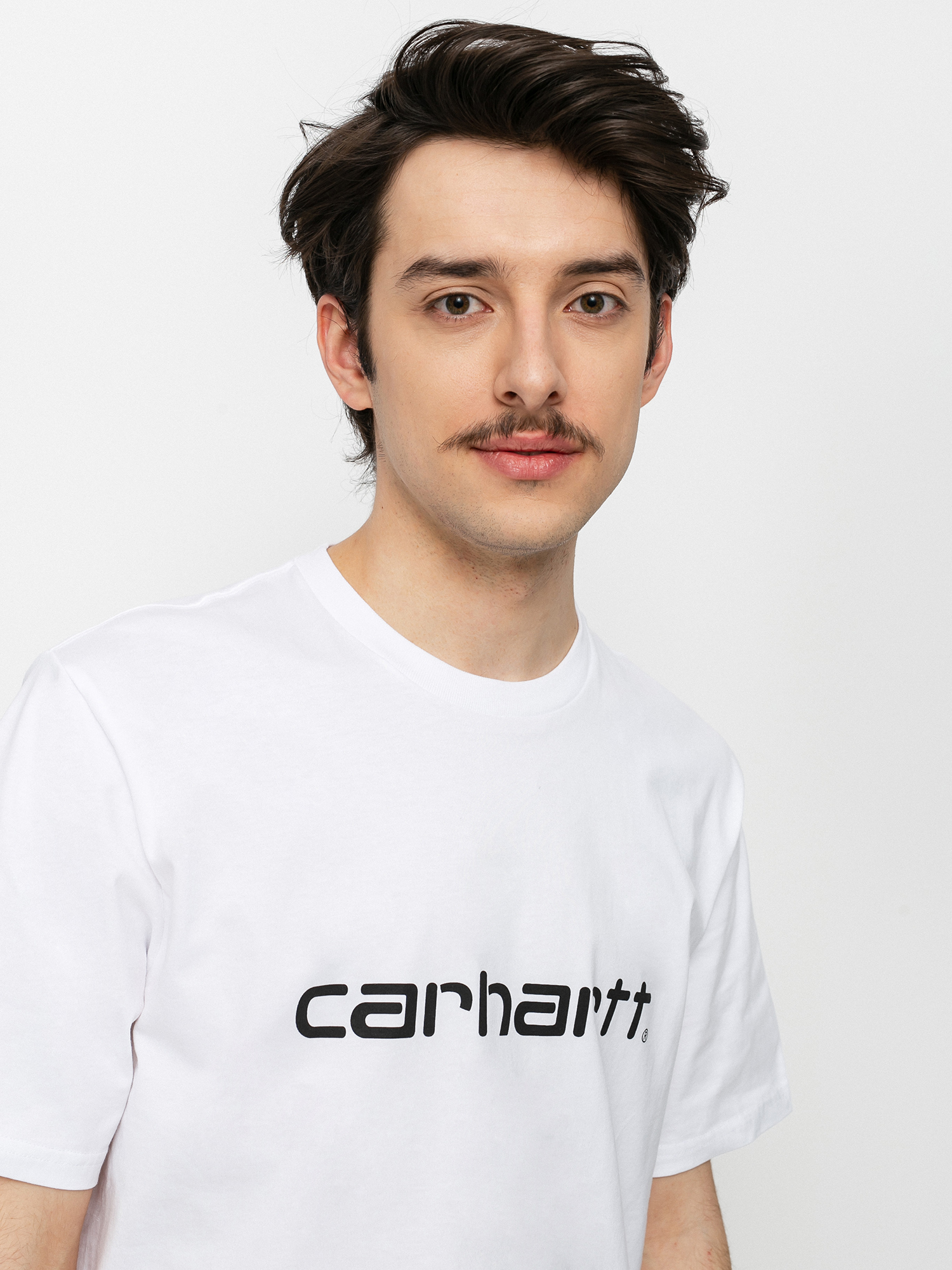 T-shirt Carhartt WIP Script (white/black)