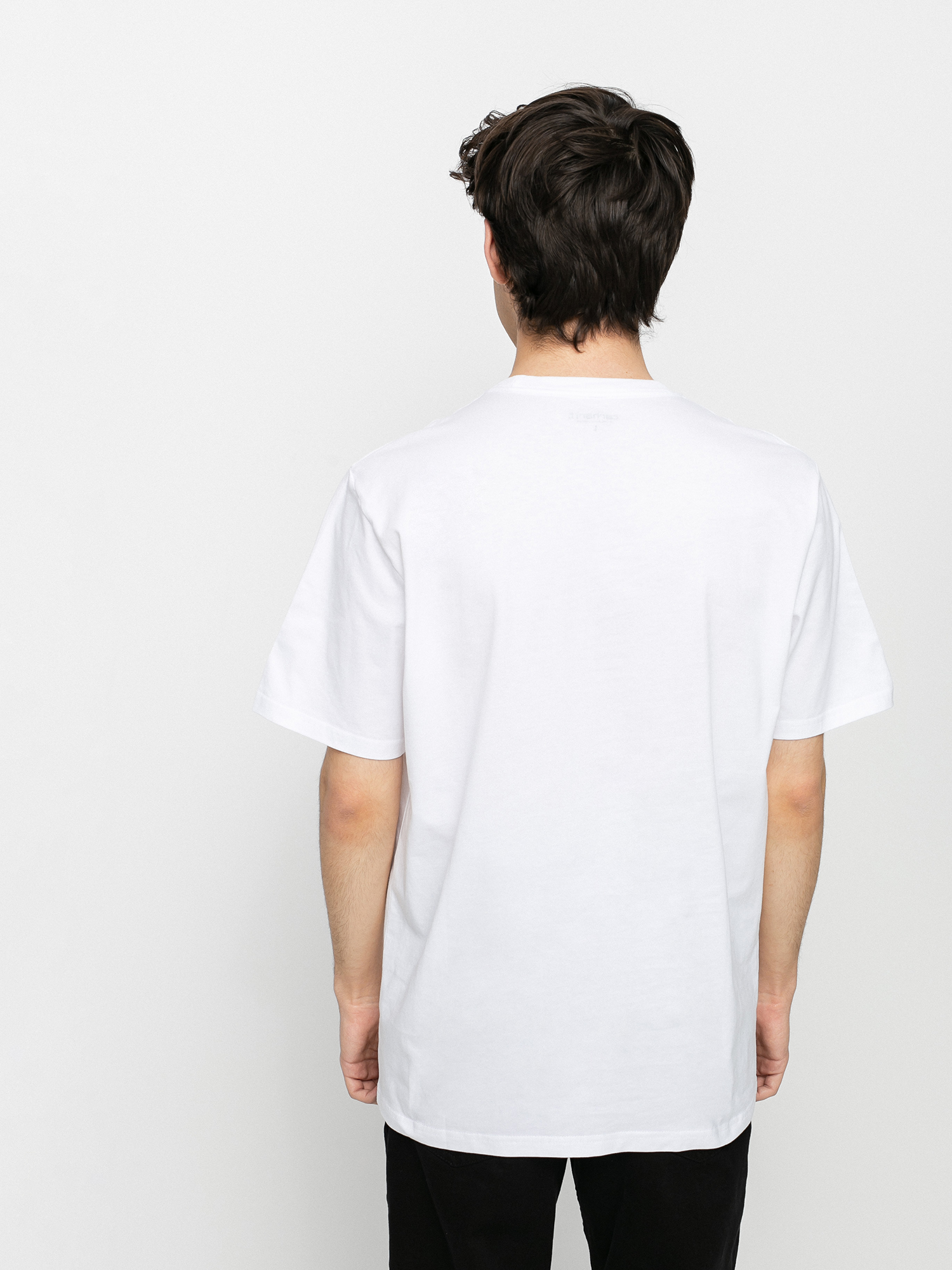 T-shirt Carhartt WIP Script (white/black)