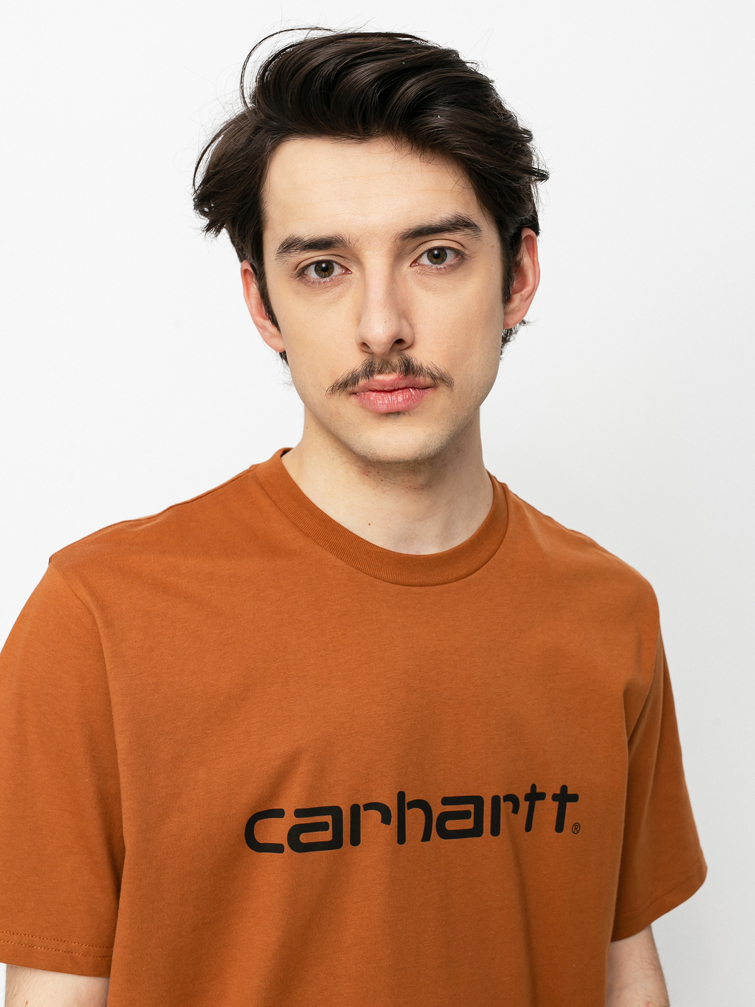 T-shirt Carhartt WIP Script (rum/black)