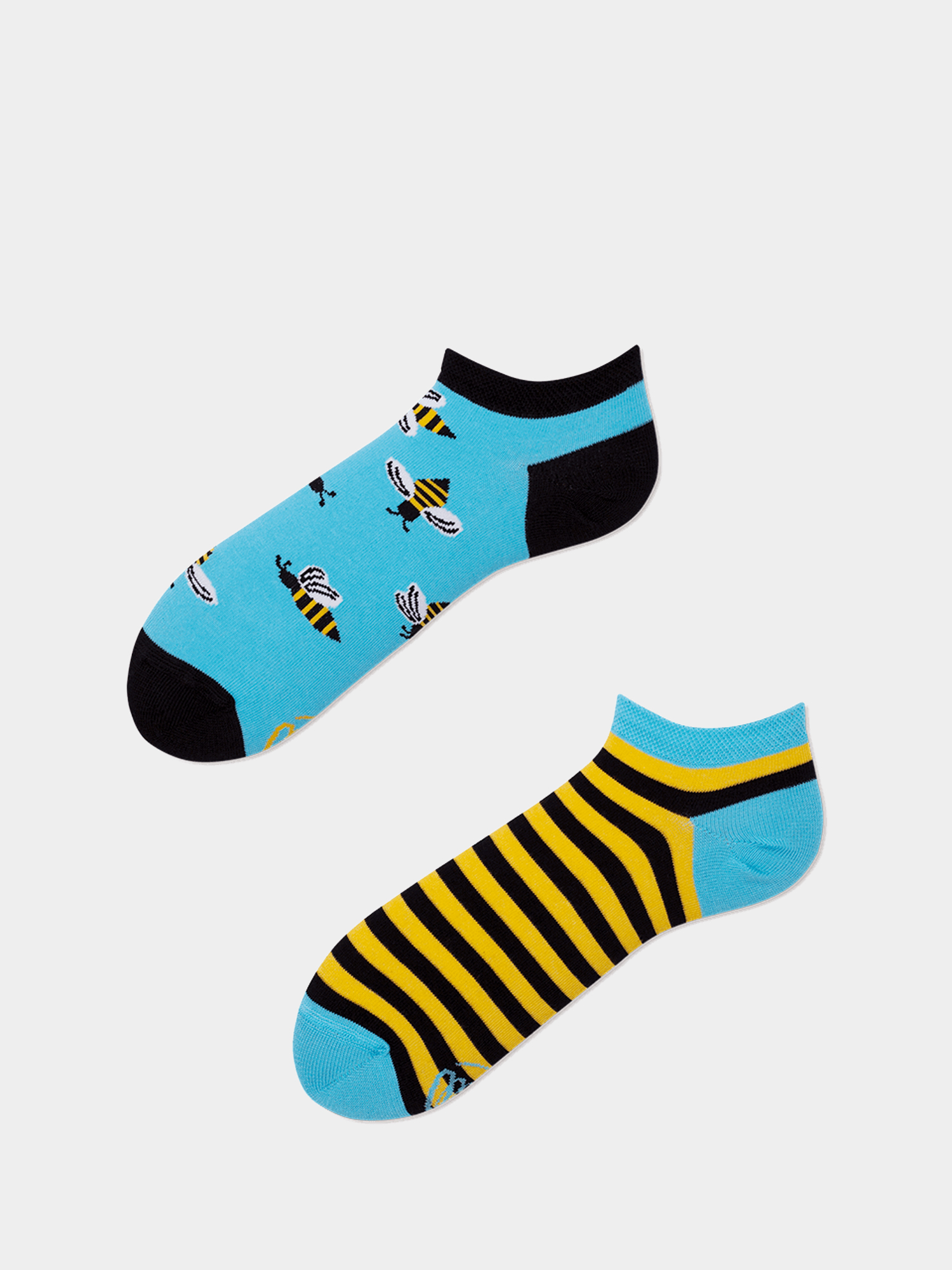 Skarpetki Many Mornings Bee Bee Low (blue/yellow)