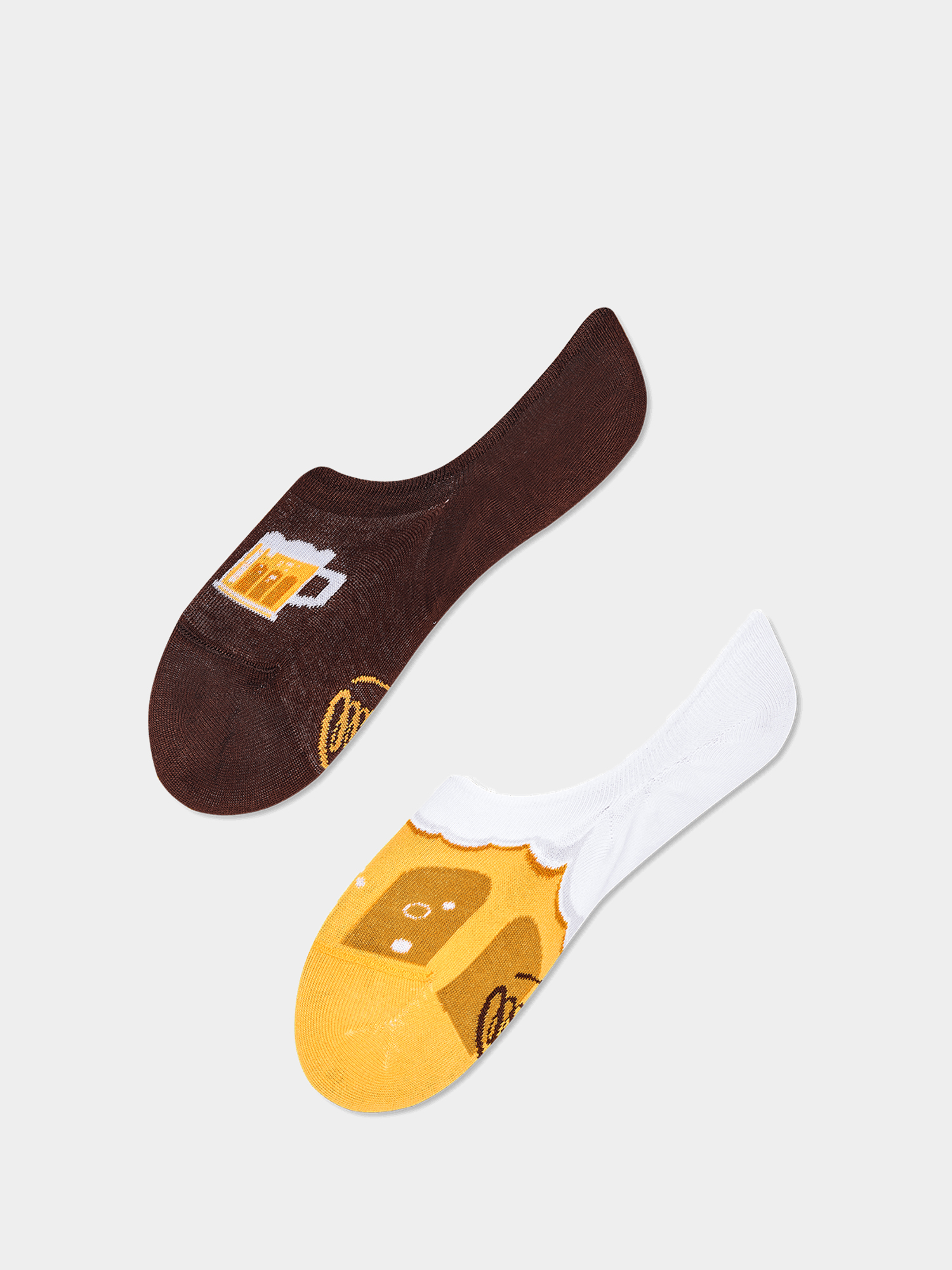Skarpetki Many Mornings Craft Beer Noshow (brown/gold)