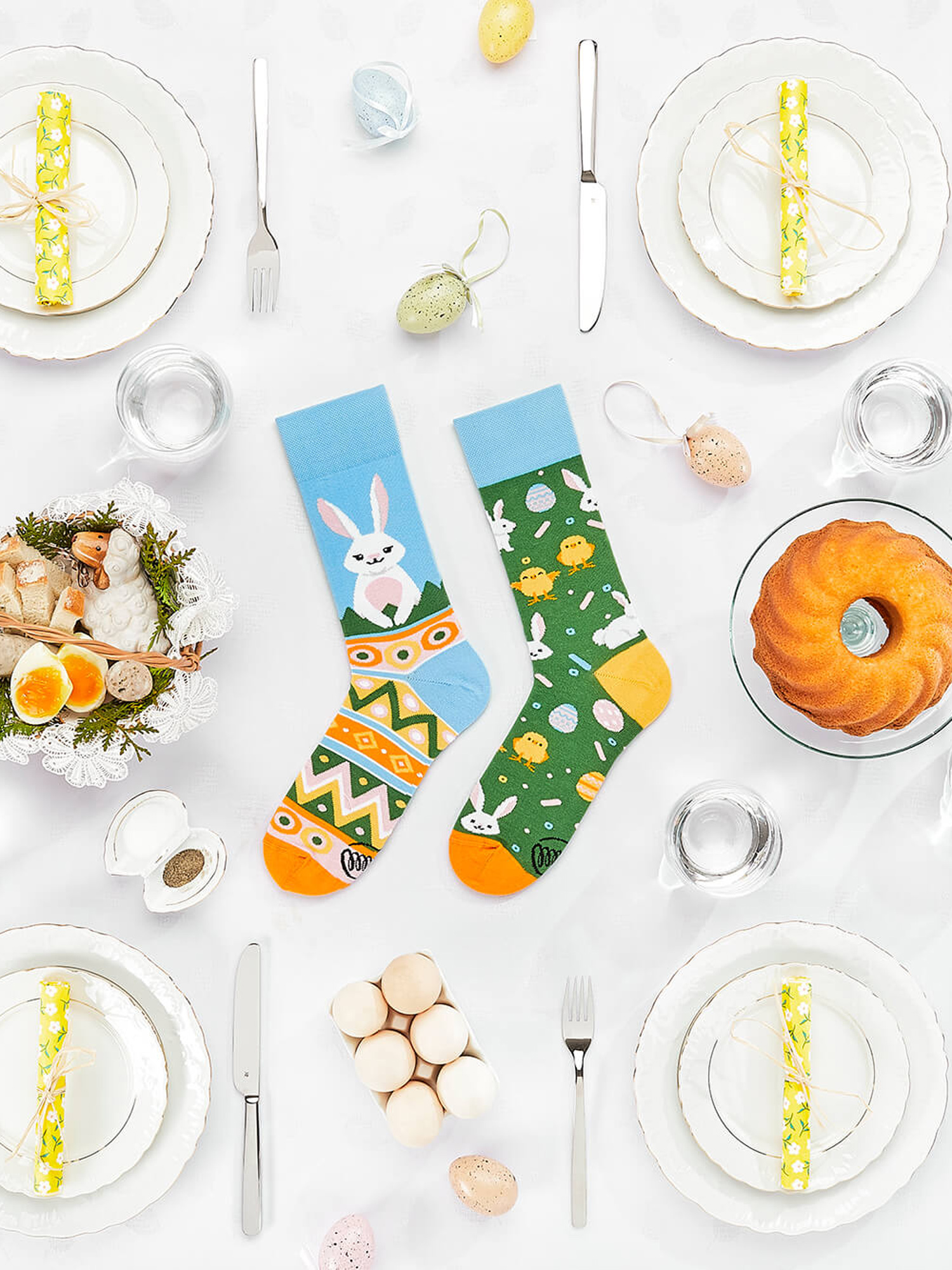 Skarpetki Many Mornings Easter Bunny (multi)