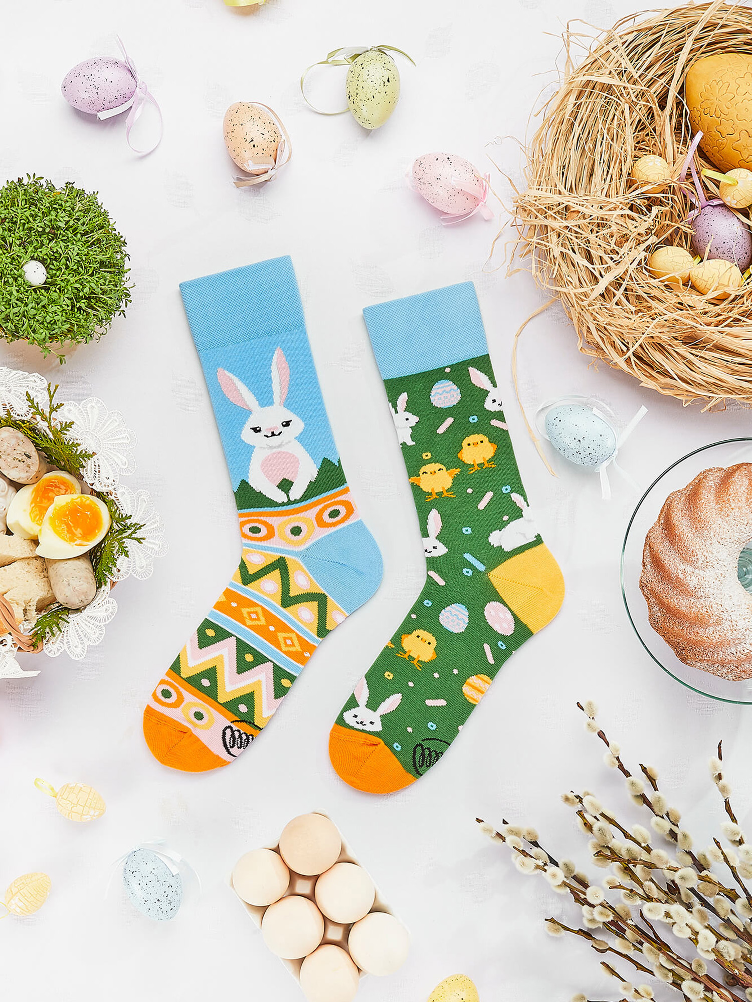 Skarpetki Many Mornings Easter Bunny (multi)