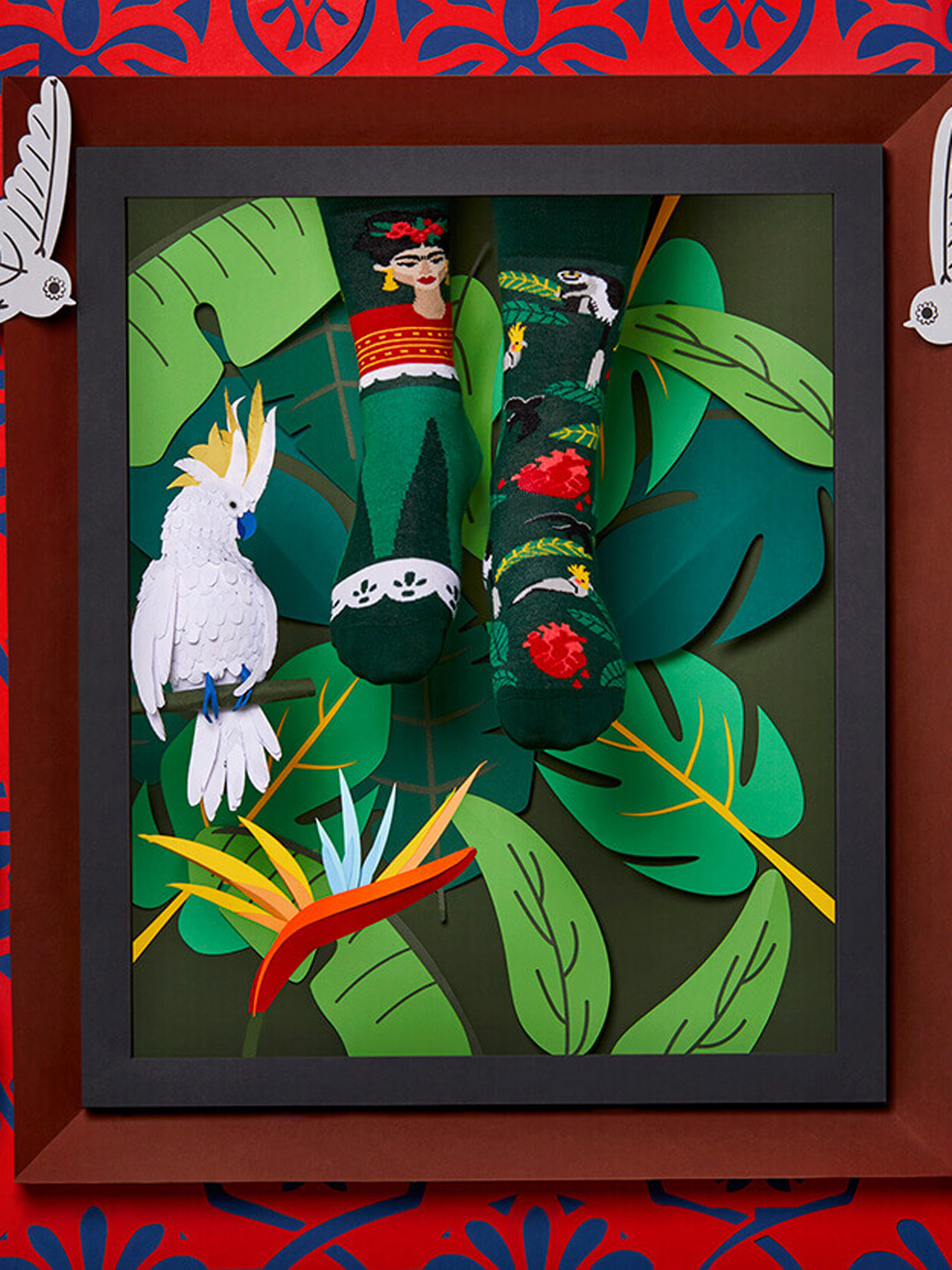 Skarpetki Many Mornings Feel Frida Low (green)