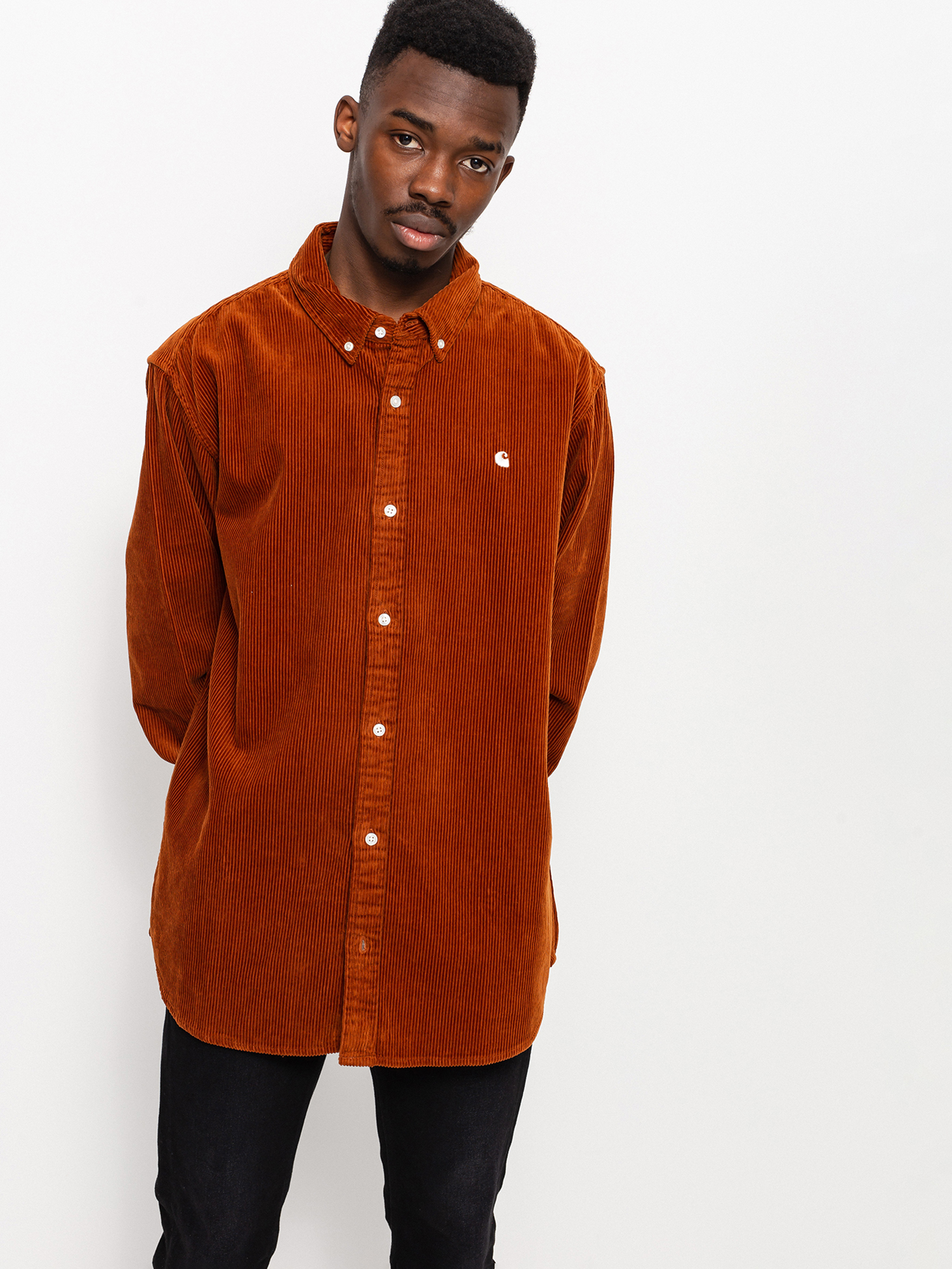 Koszula Carhartt WIP Madison Cord (brandy/wax)