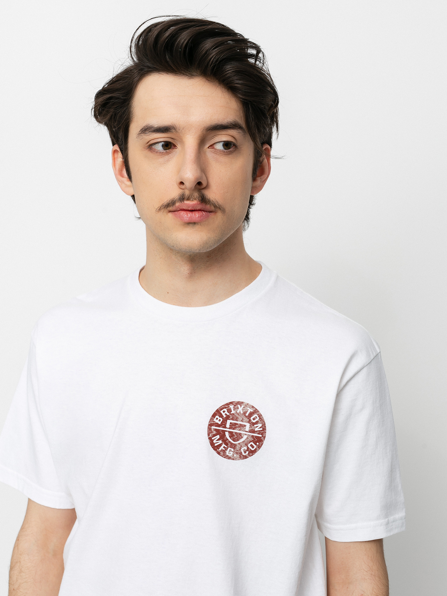 T-shirt Brixton Crest II Stt (white)