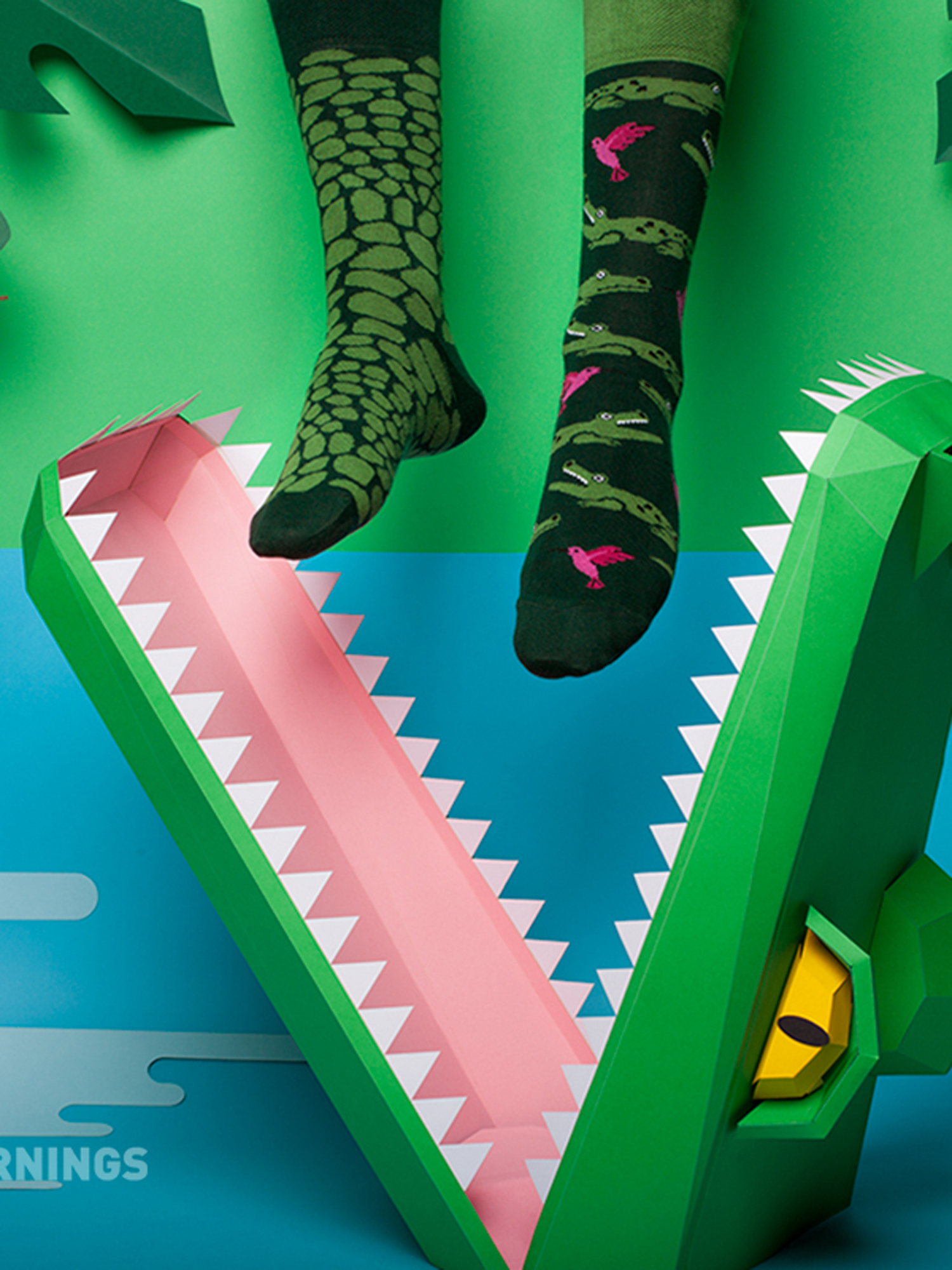 Skarpetki Many Mornings Forfiter Low (green)