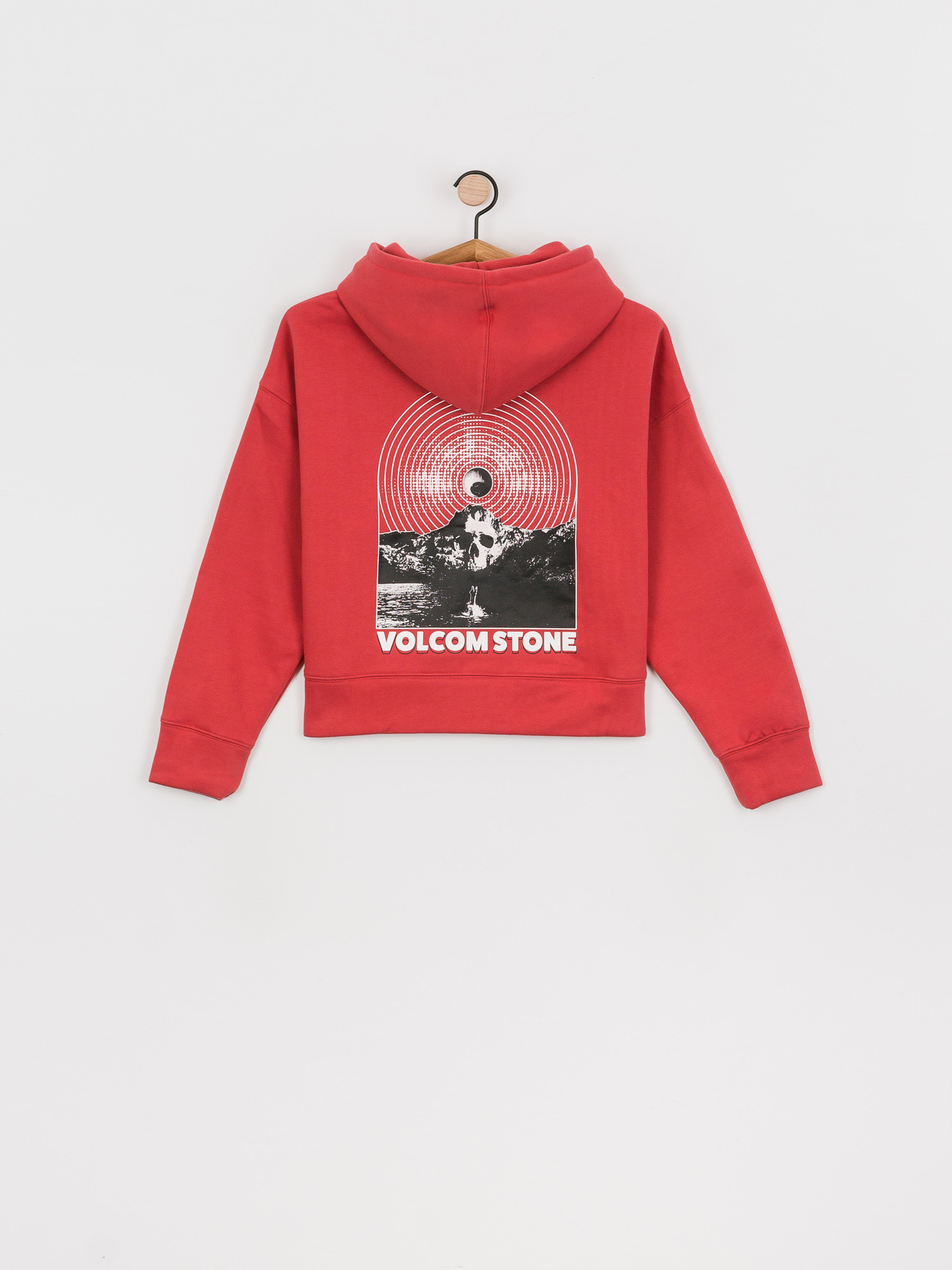 Bluza z kapturem Volcom Voltrip HD Wmn (rosewood)