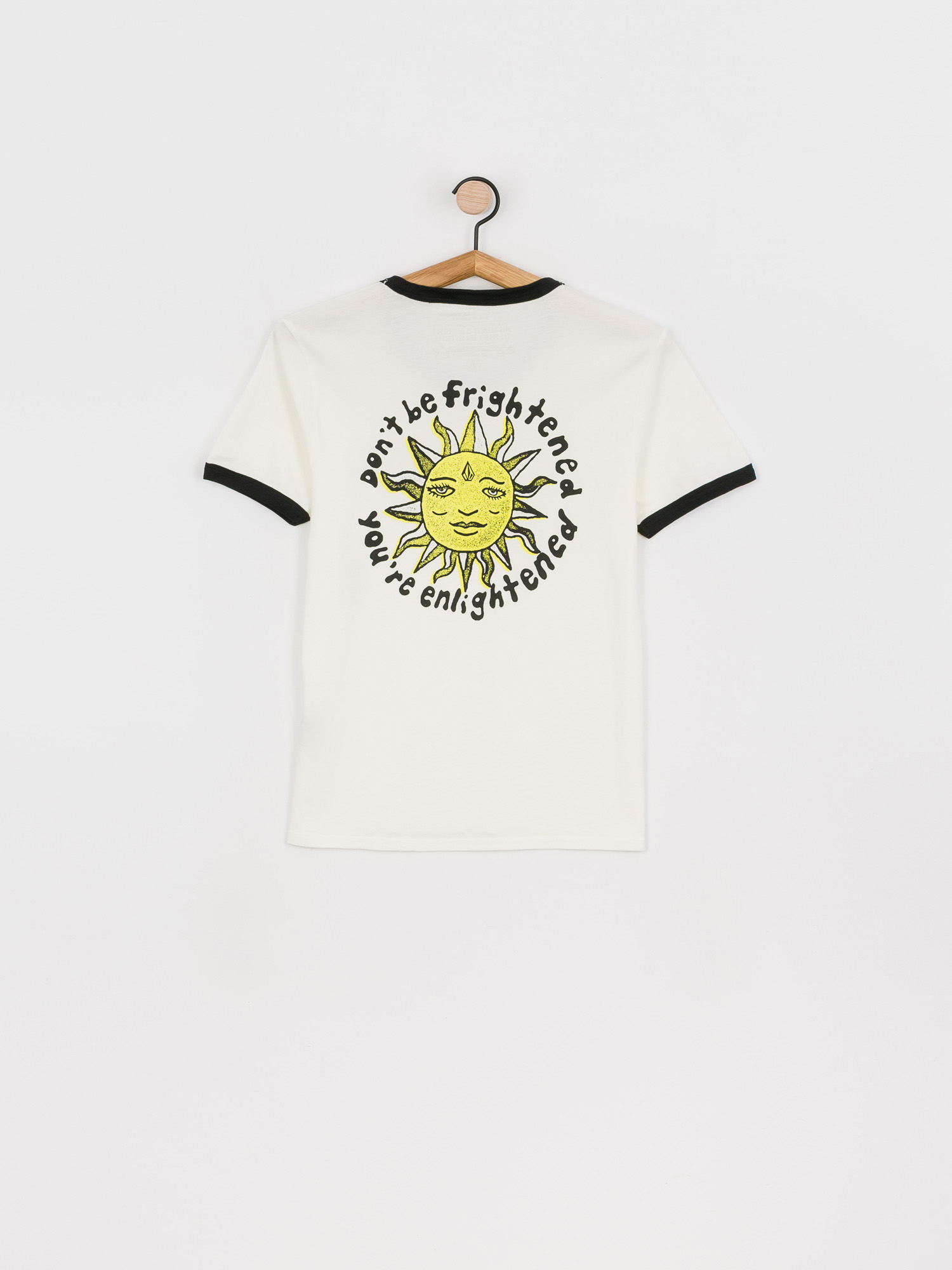 T-shirt Volcom Ozzy Ringer Wmn (star white)