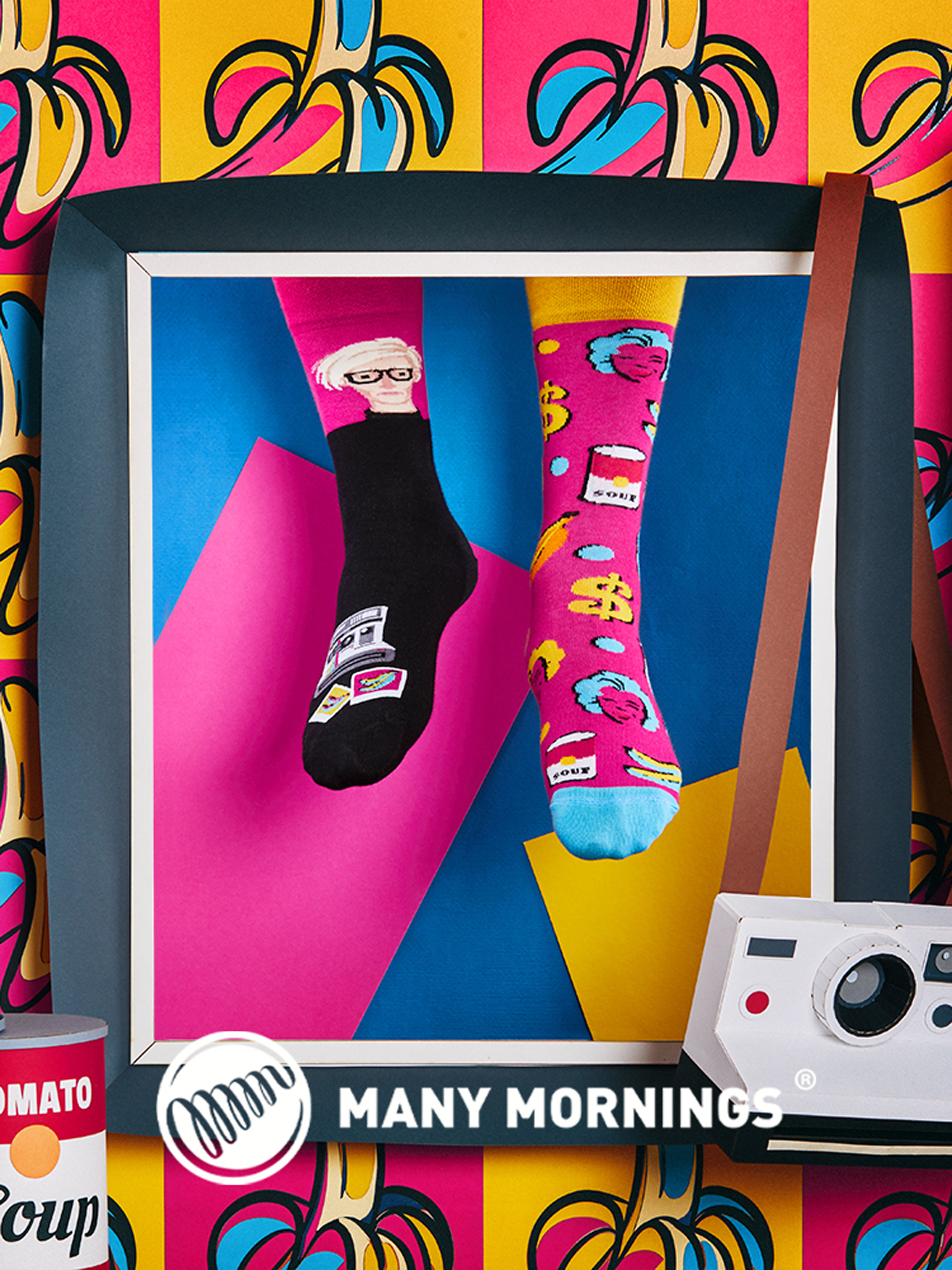 Skarpetki Many Mornings Pop Art (multi)