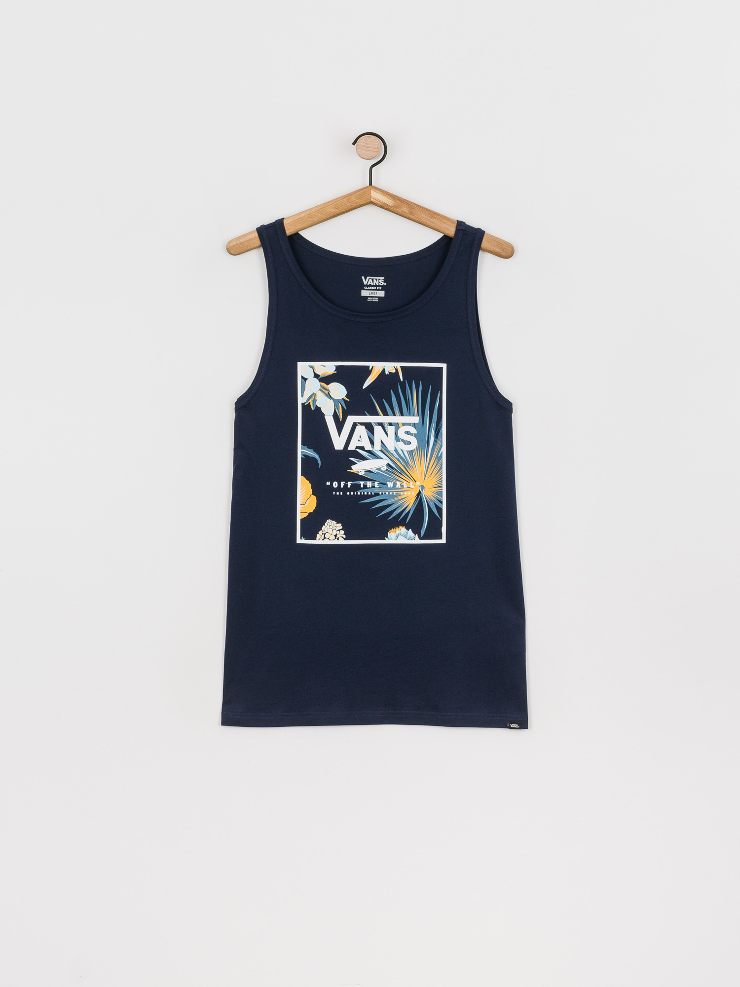 Koszulka Vans Print Box (dress blues/califas)