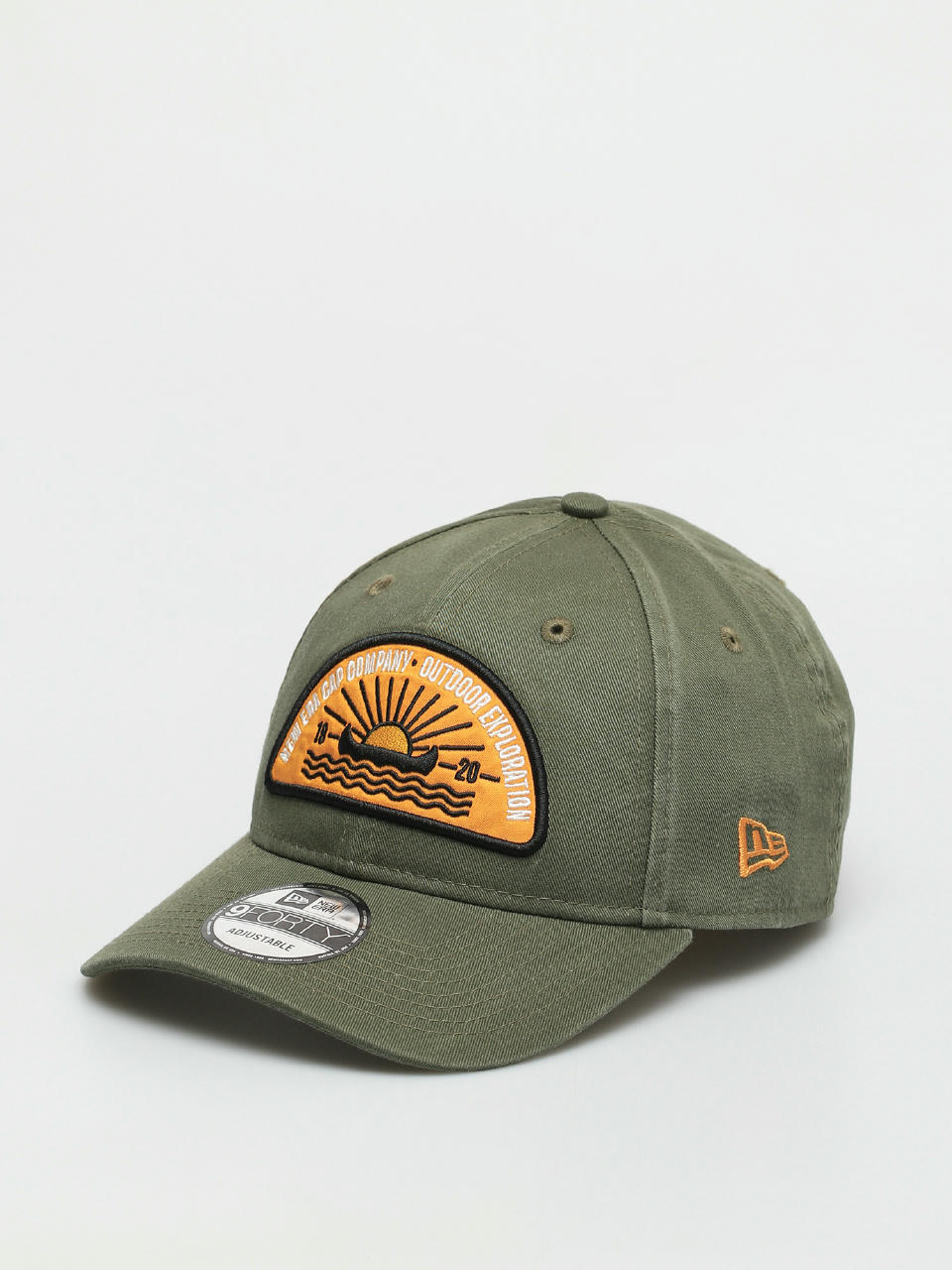 Czapka z daszkiem New Era Camp Patch 9Forty ZD (green med)