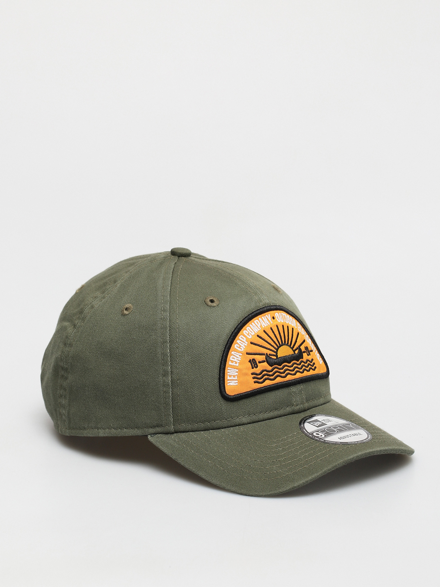 Czapka z daszkiem New Era Camp Patch 9Forty ZD (green med)