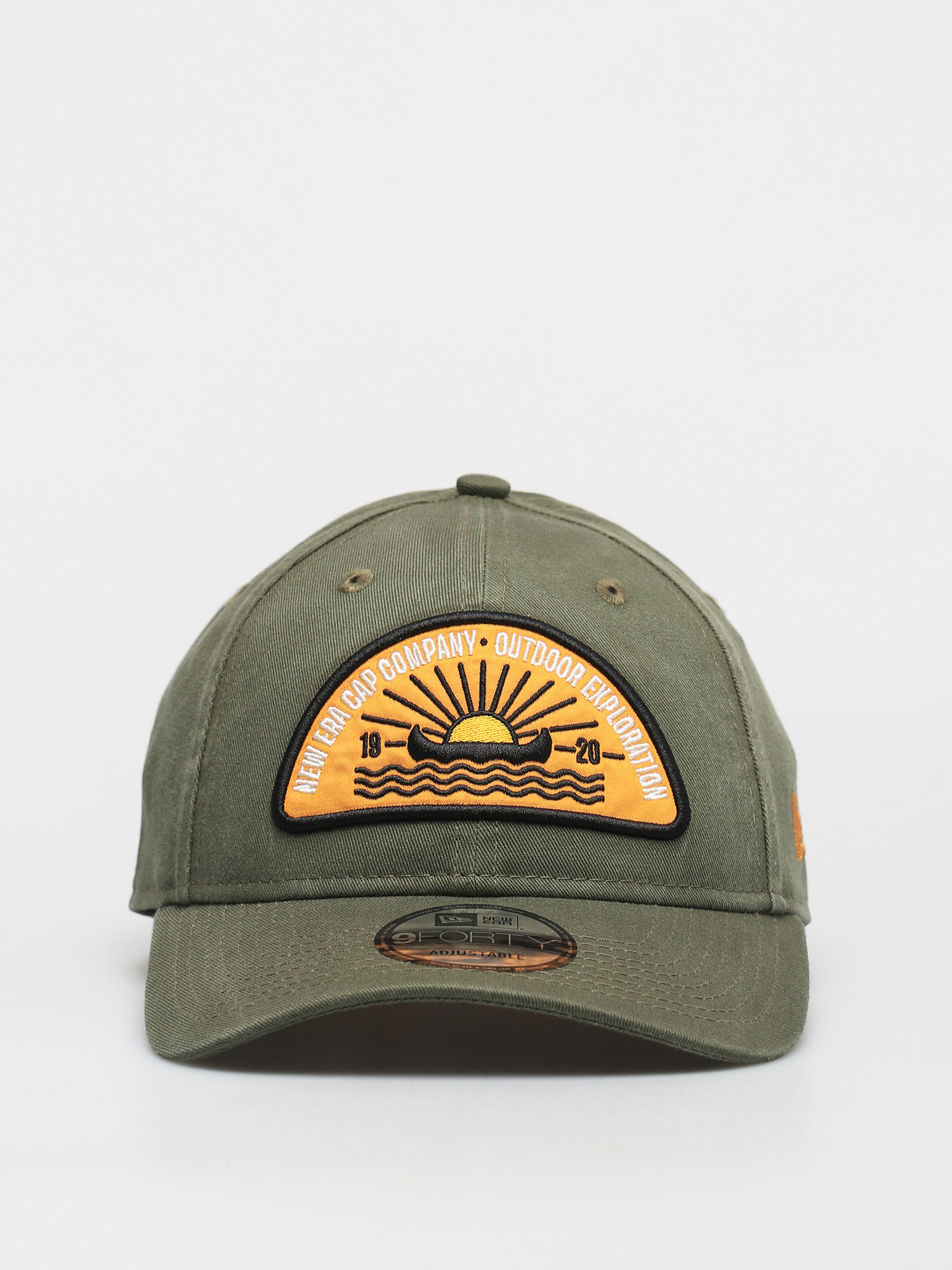 Czapka z daszkiem New Era Camp Patch 9Forty ZD (green med)