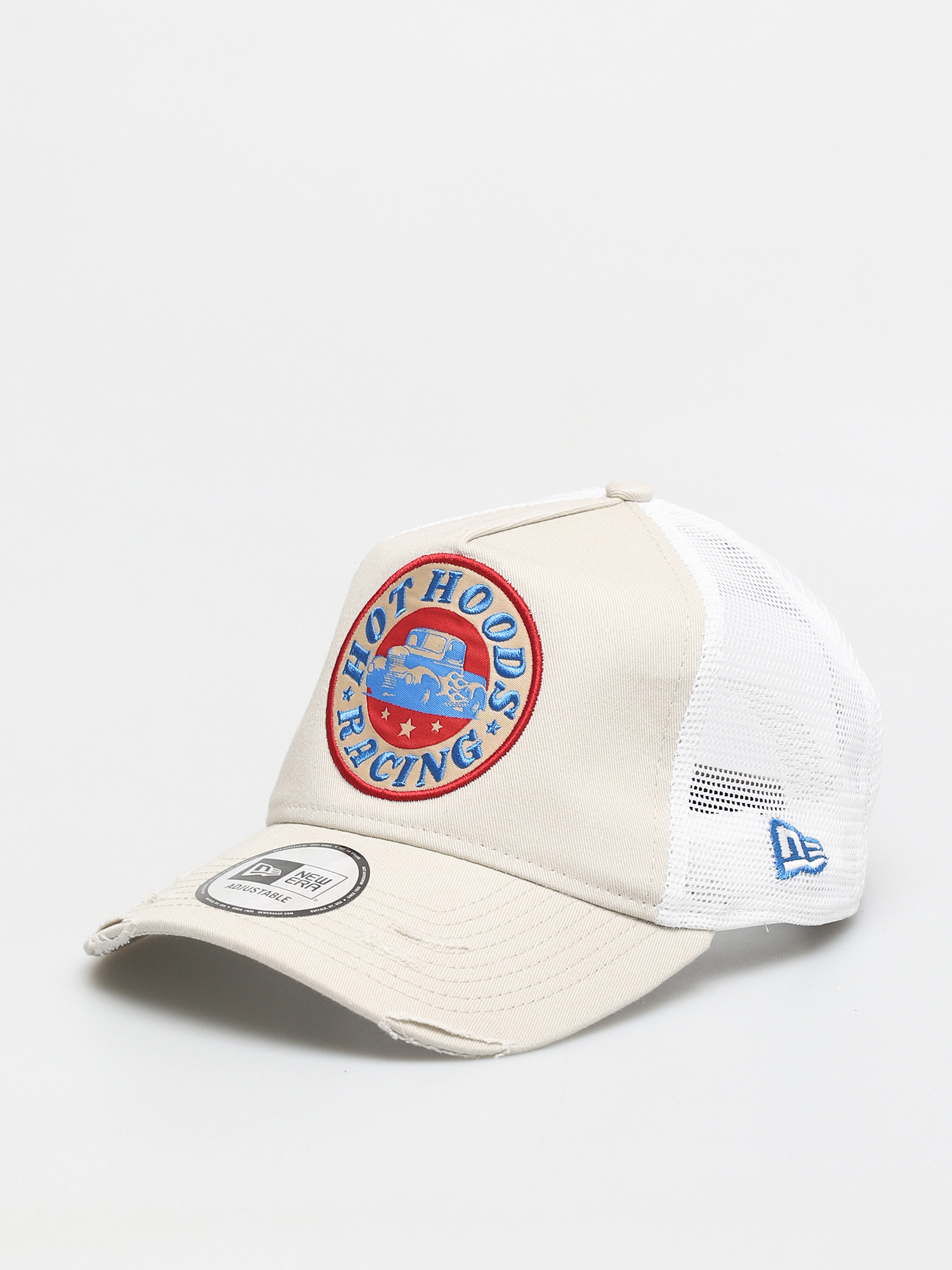 Czapka z daszkiem New Era Race Patch Trucker ZD (light beige)