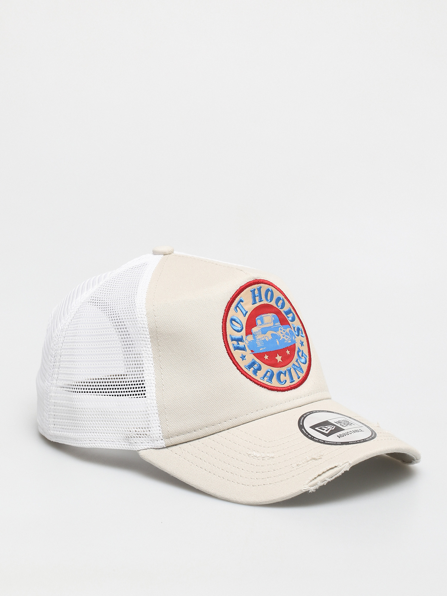 Czapka z daszkiem New Era Race Patch Trucker ZD (light beige)