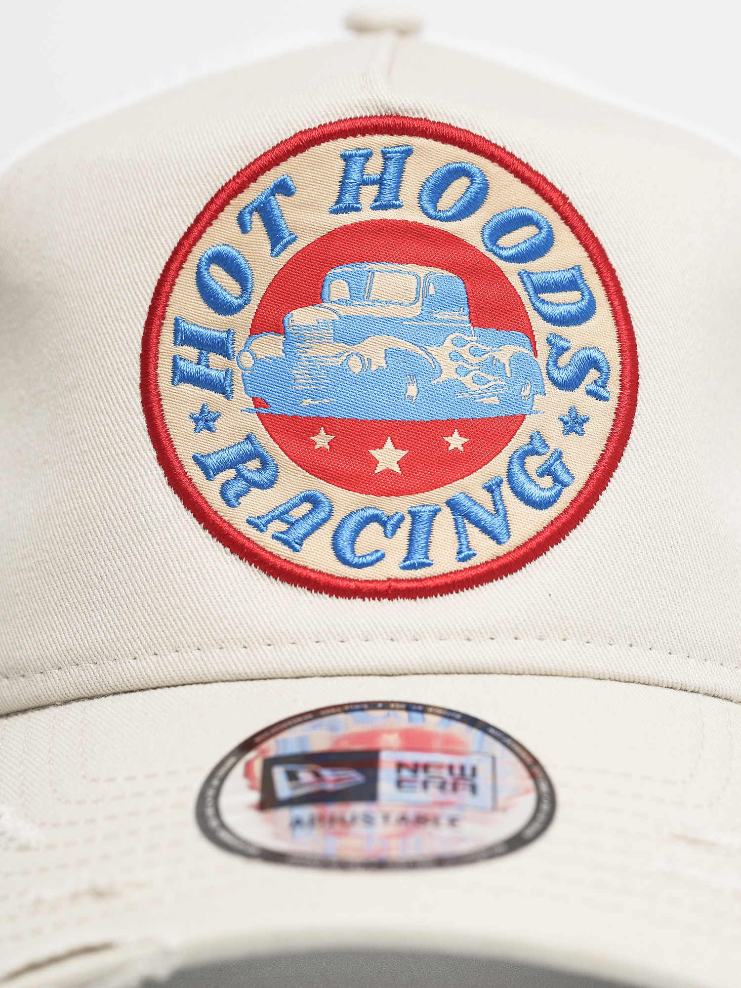 Czapka z daszkiem New Era Race Patch Trucker ZD (light beige)