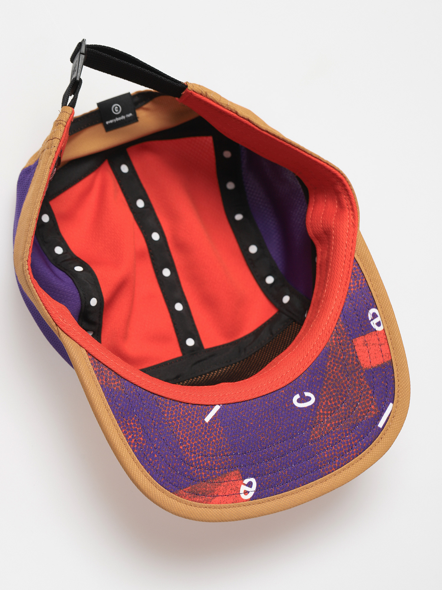 Czapka z daszkiem Ciele Athletics GOCap Century ZD (badlands orange/purple/red)