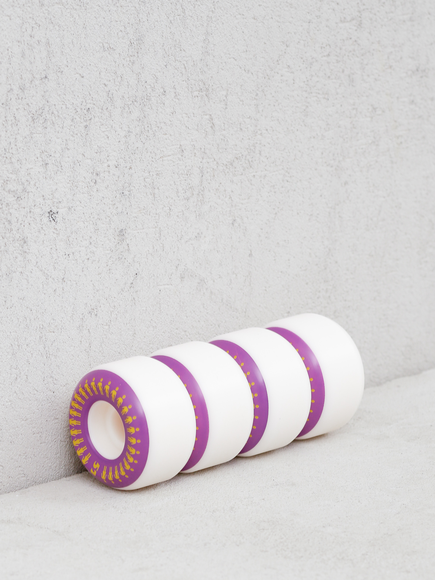 Kółka Girl Skateboard Repeater Conical (white/purple)