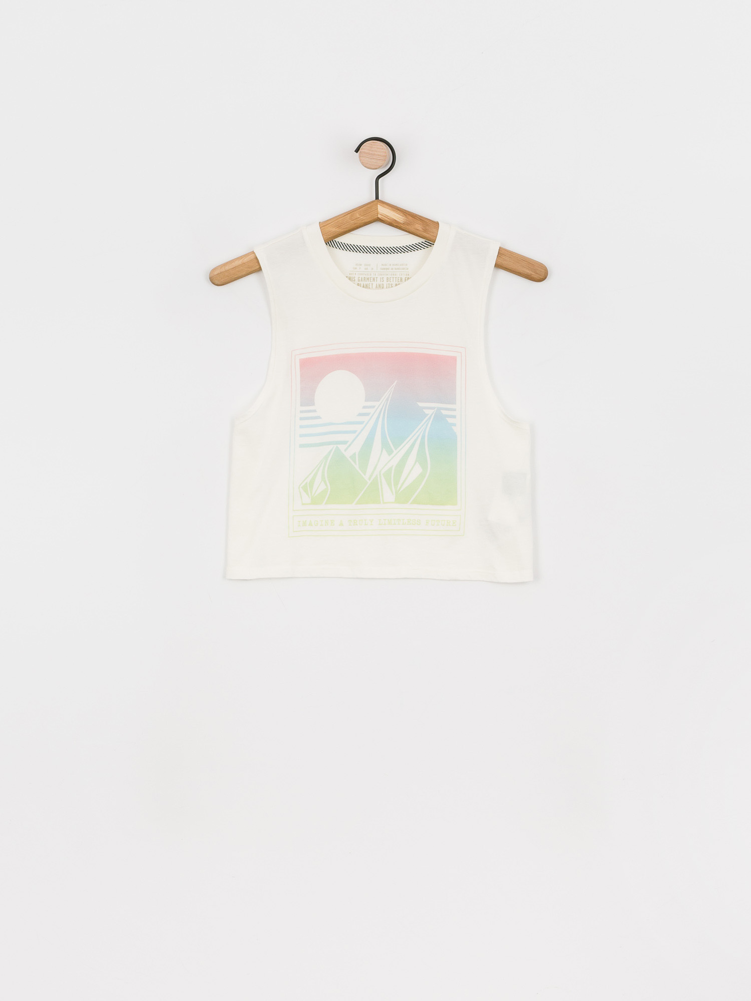 Koszulka Volcom Stone Hour Crop Wmn (star white)