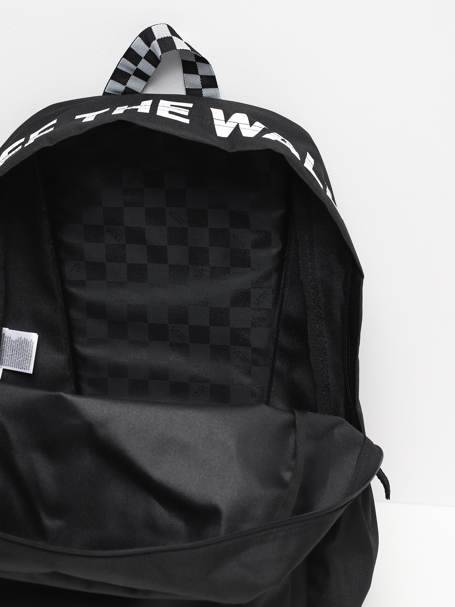 Plecak Vans Street Sport Realm Wmn (black/white checkerboard)