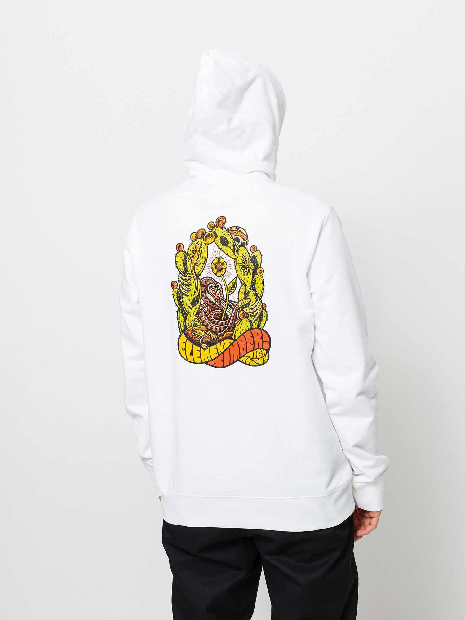 Bluza z kapturem Element Pick Your Poison HD (optic white)