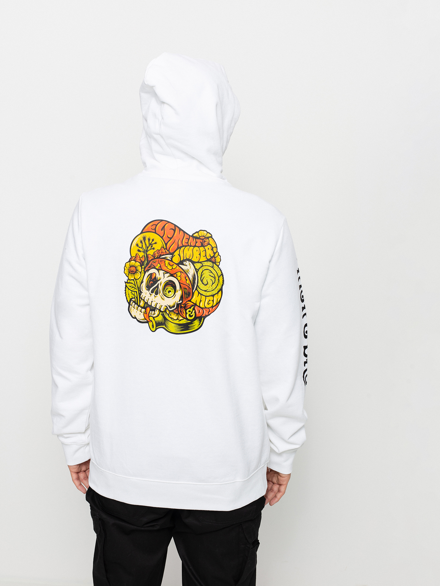 Bluza z kapturem Element The Vision HD (optic white)