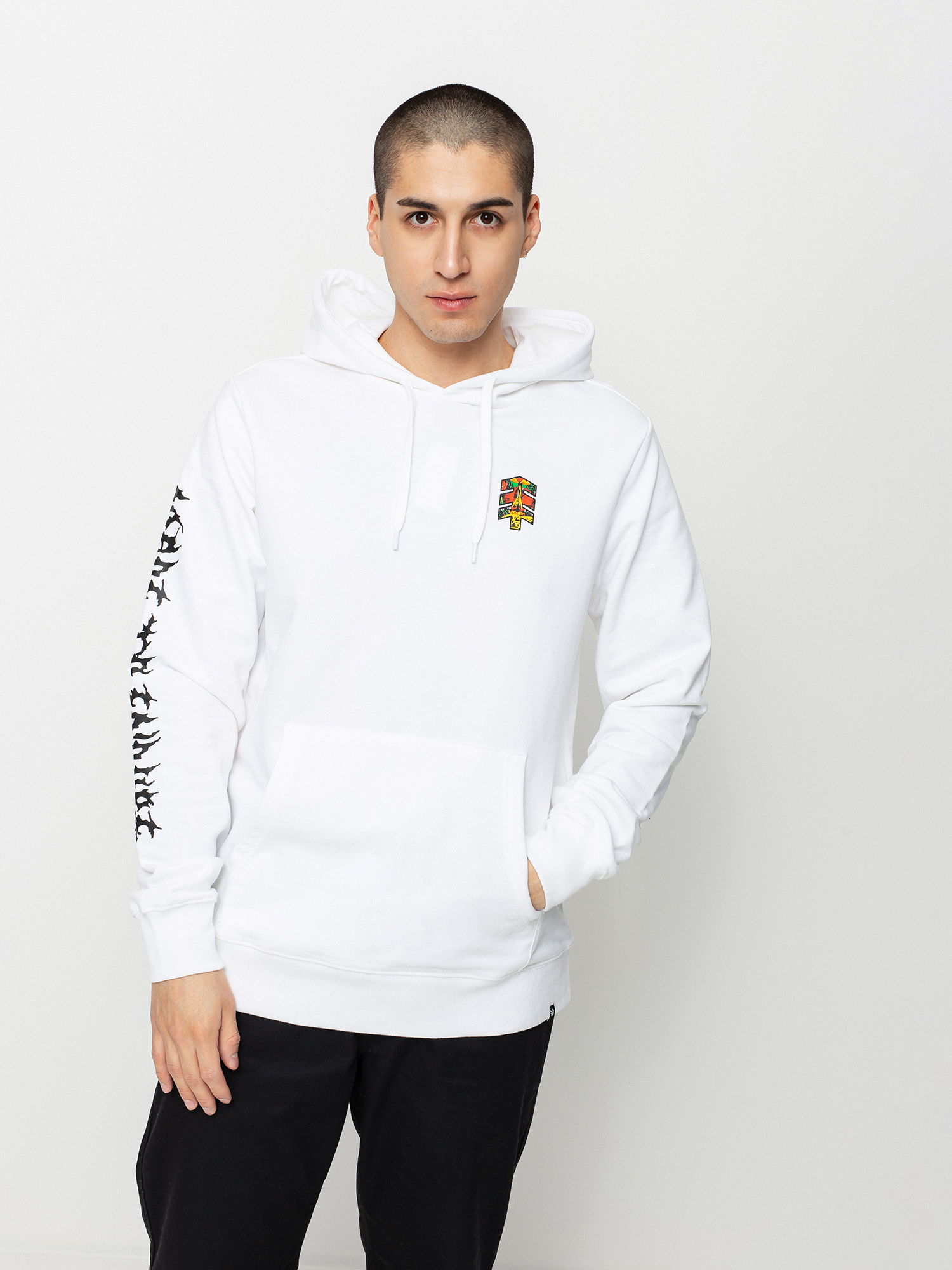 Bluza z kapturem Element Spectral HD (optic white)