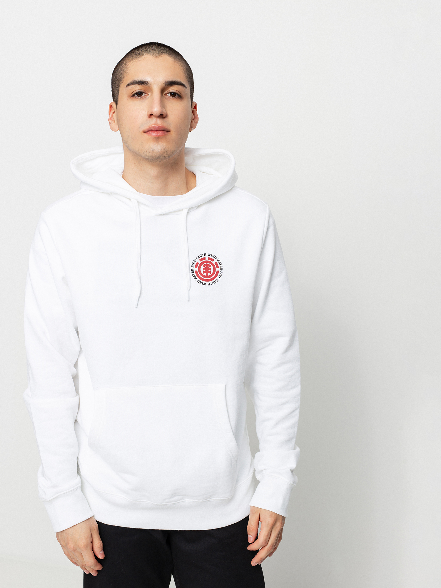 Bluza z kapturem Element Seal Bp HD (optic white)