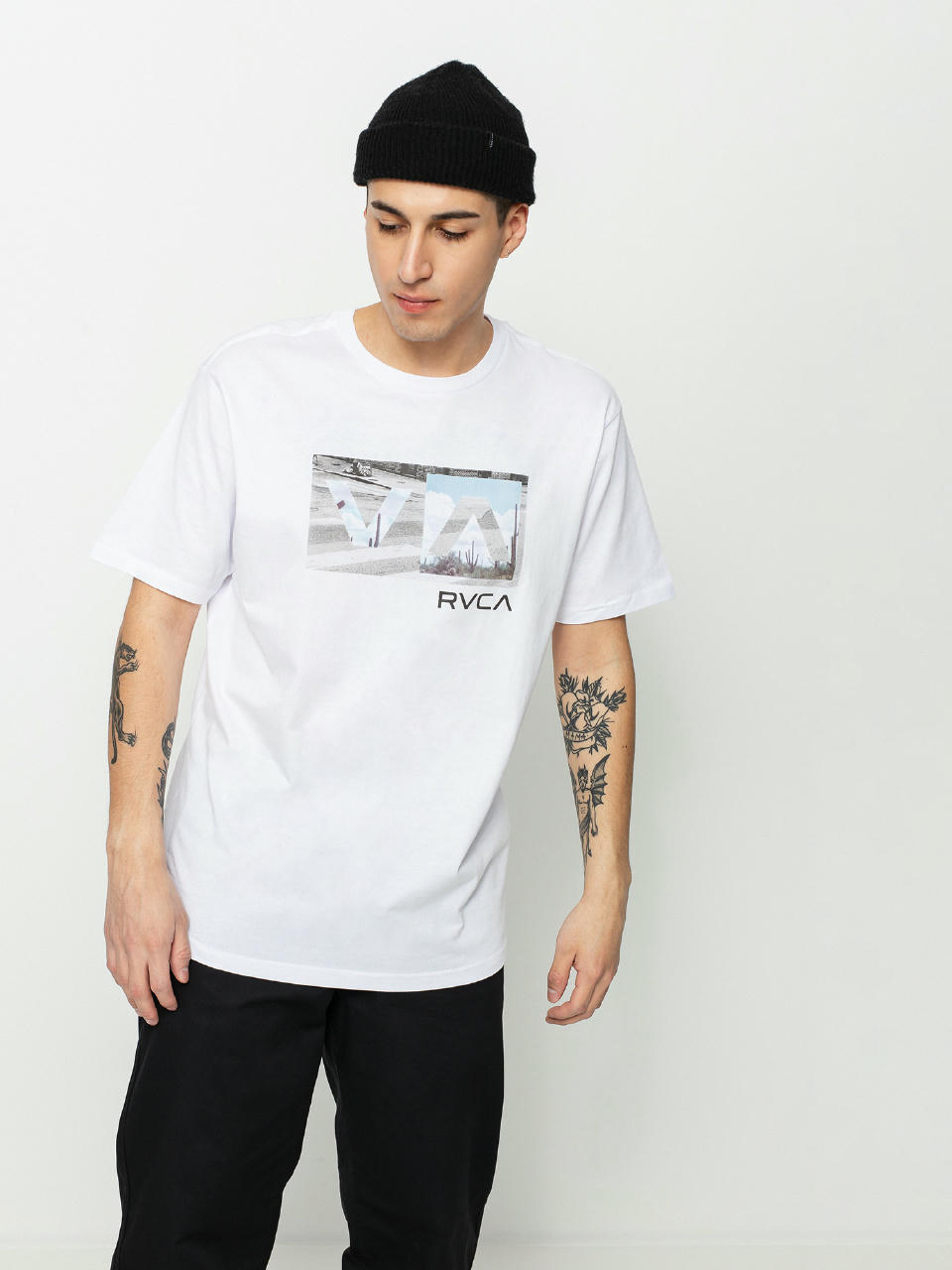 T-shirt RVCA Balance Box (white)