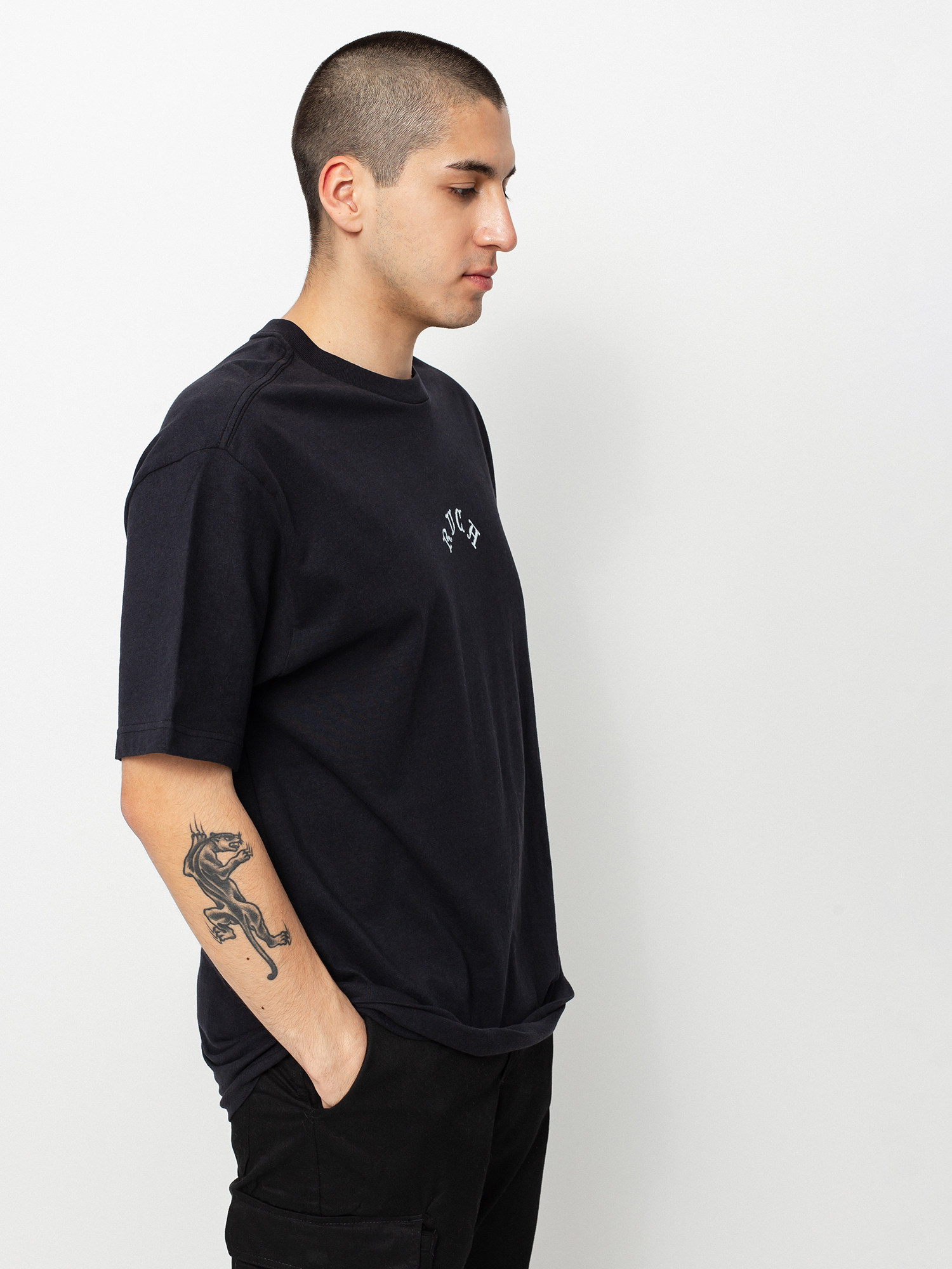 T-shirt RVCA The Monkey (black)
