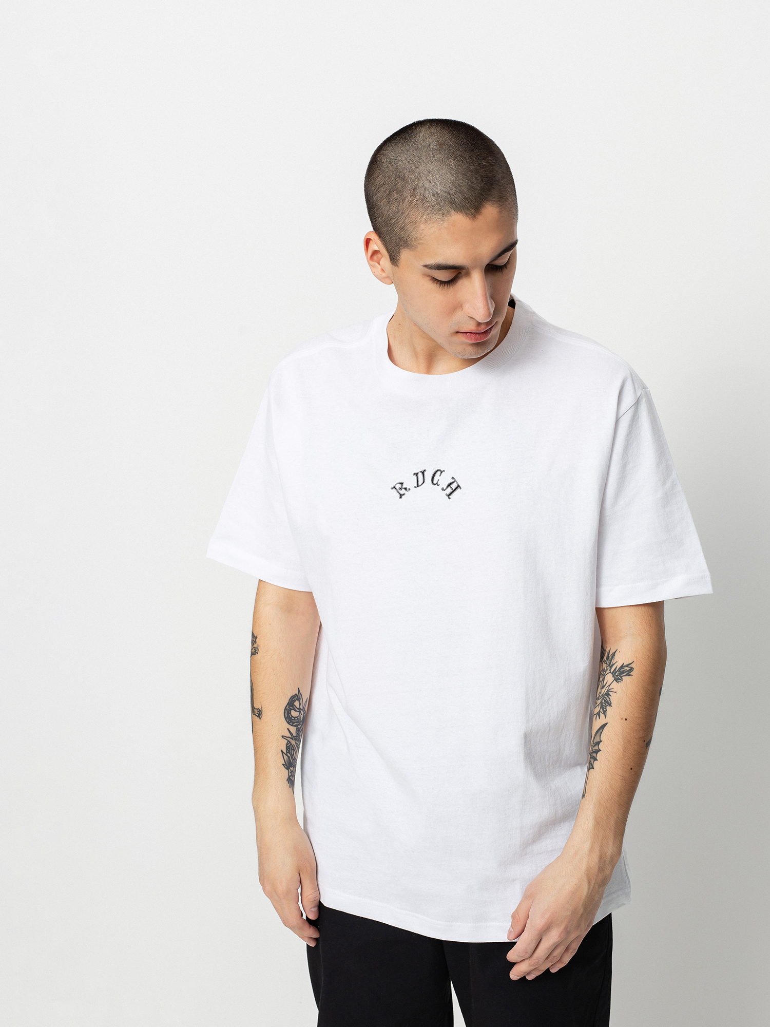 T-shirt RVCA The Monkey (white)