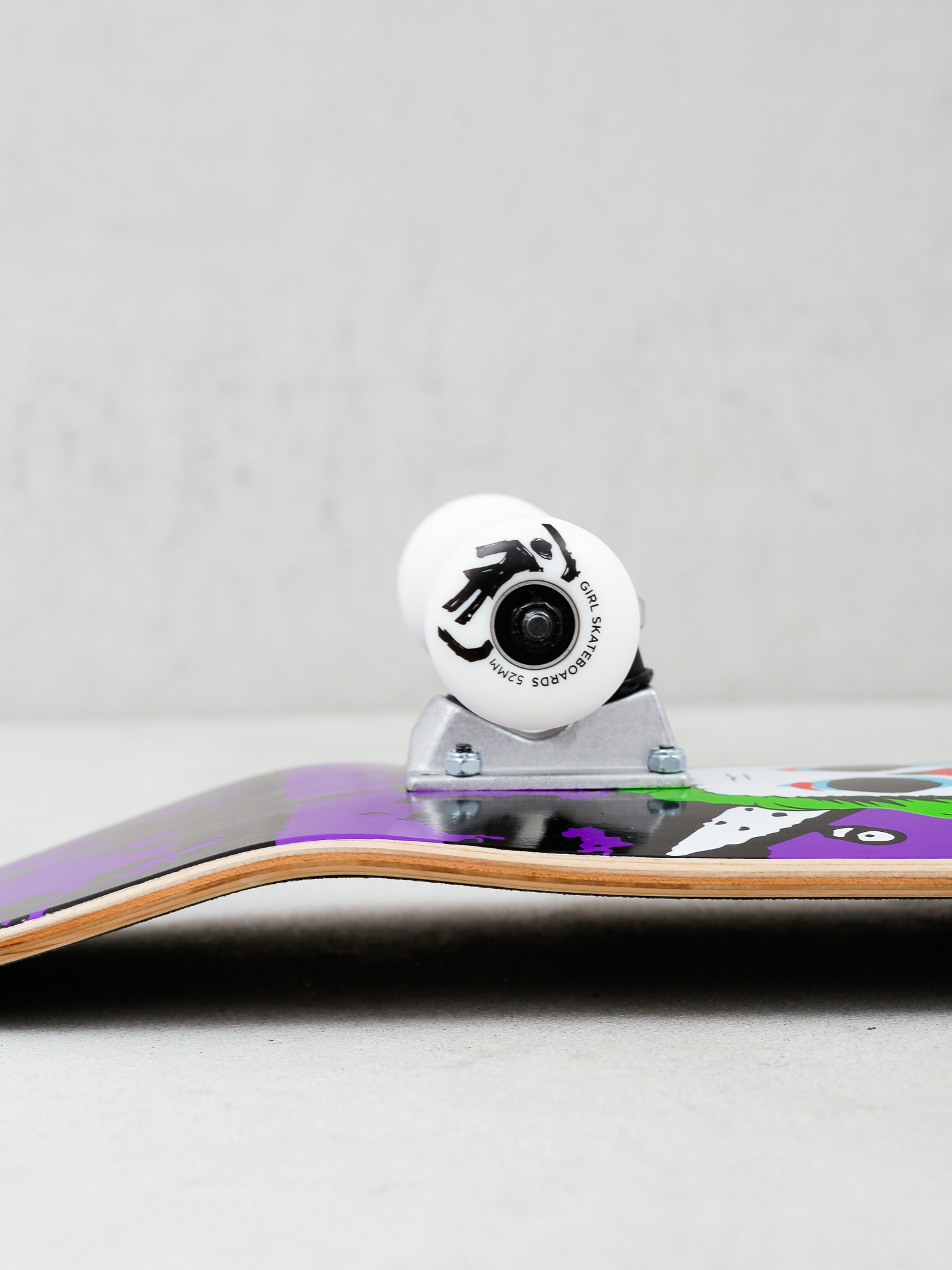 Deskorolka Girl Skateboard Mike Mo Clown Pirate (black/purple/green)