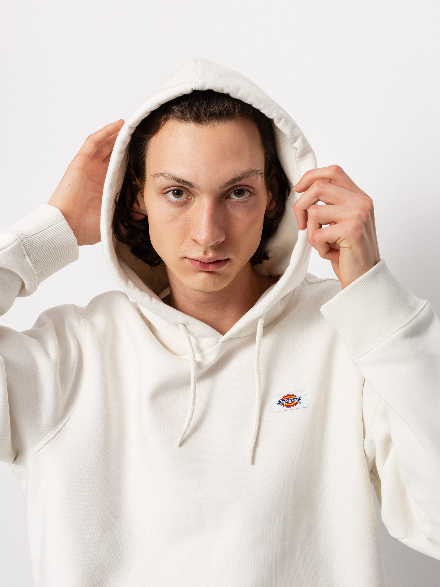 Bluza z kapturem Dickies Oakport HD (ecru)