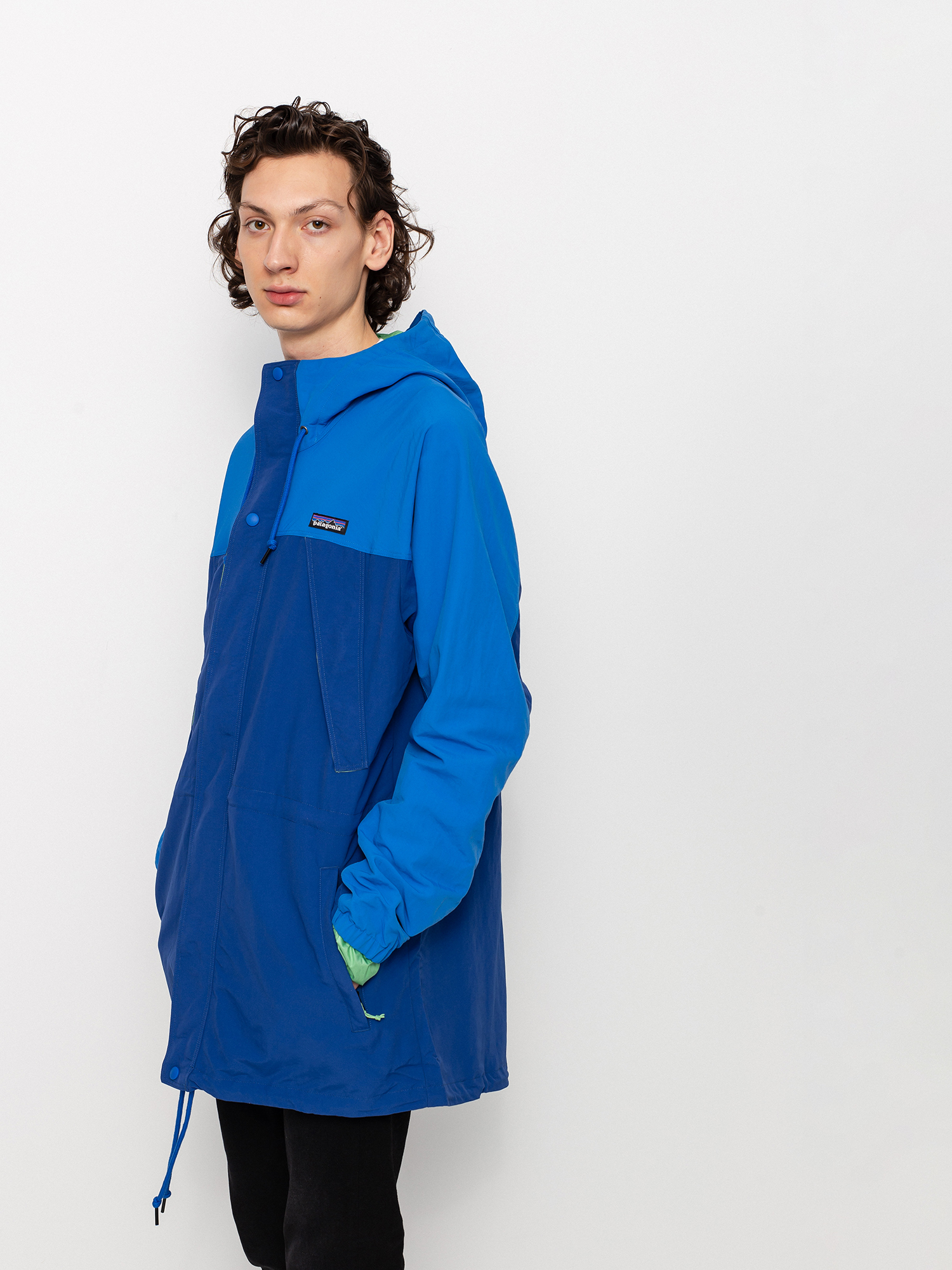 Kurtka Patagonia Recycled Nylon Parka (superior blue)