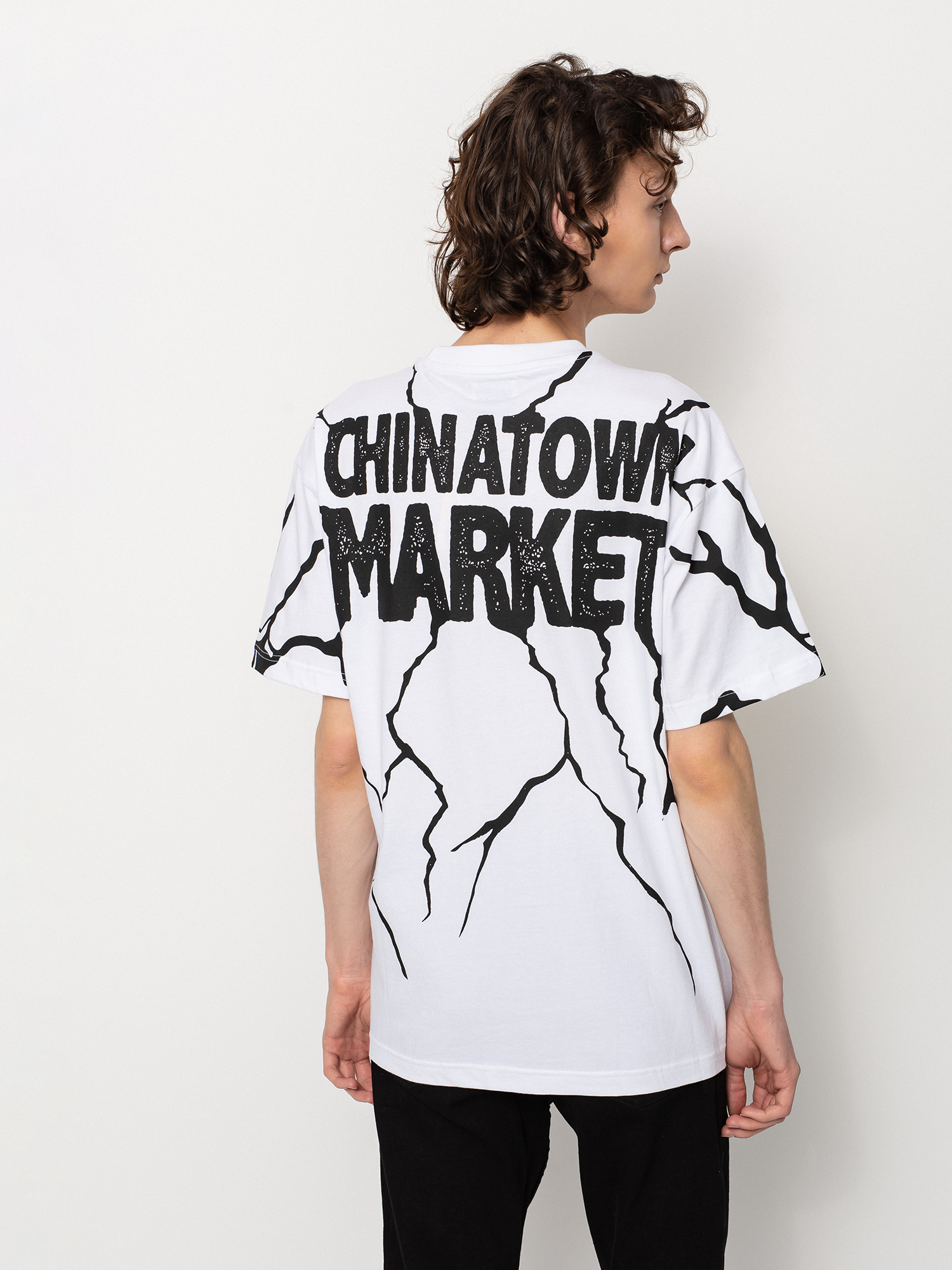 T-shirt Chinatown Market Smiley Dry Wall Breaker (white)