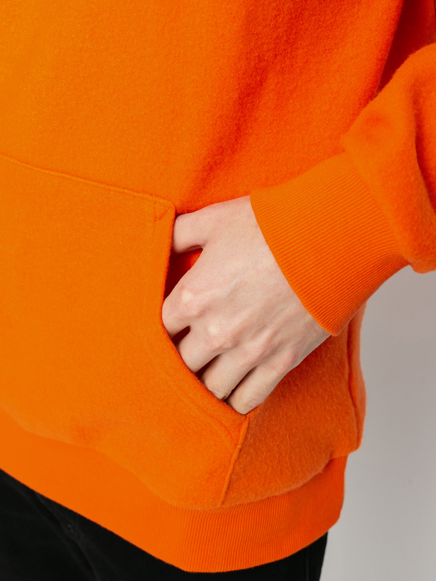 Bluza z kapturem Brixton Alpha Line HD (carrot)
