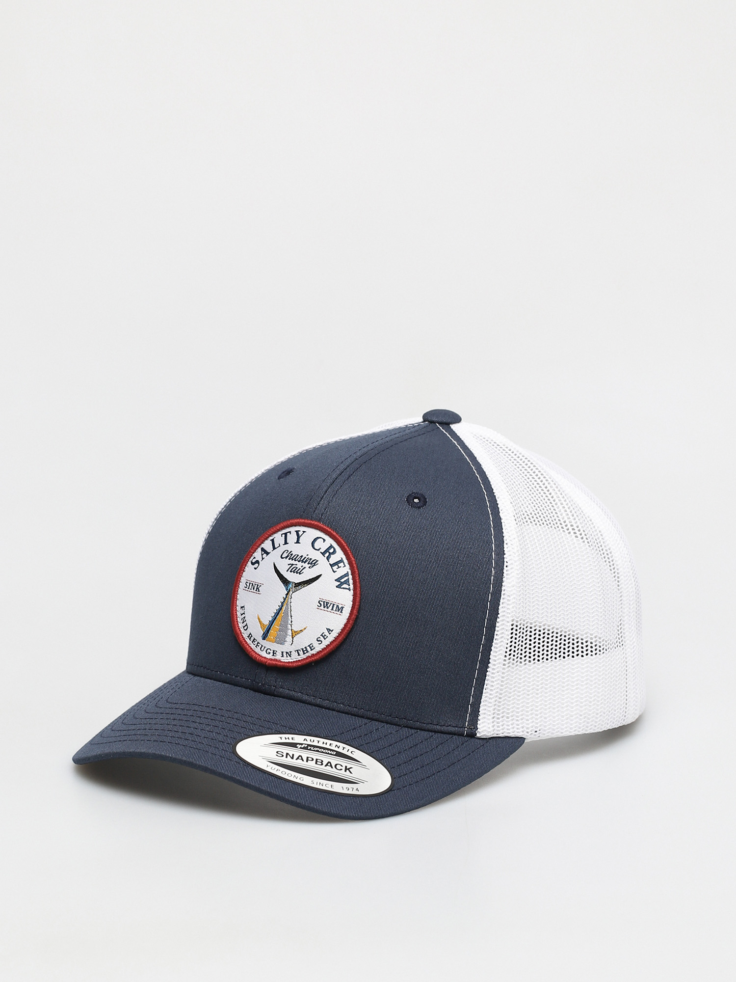 Czapka z daszkiem Salty Crew Bottom Dweller Retro Trucker ZD (navy/white)