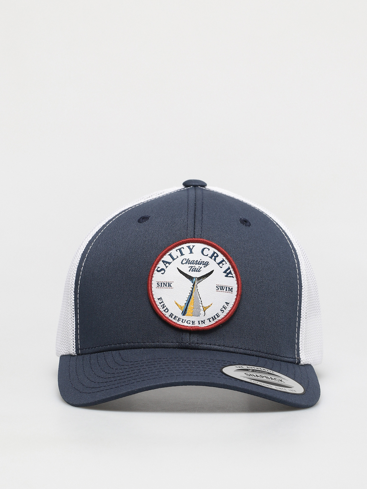 Czapka z daszkiem Salty Crew Bottom Dweller Retro Trucker ZD (navy/white)
