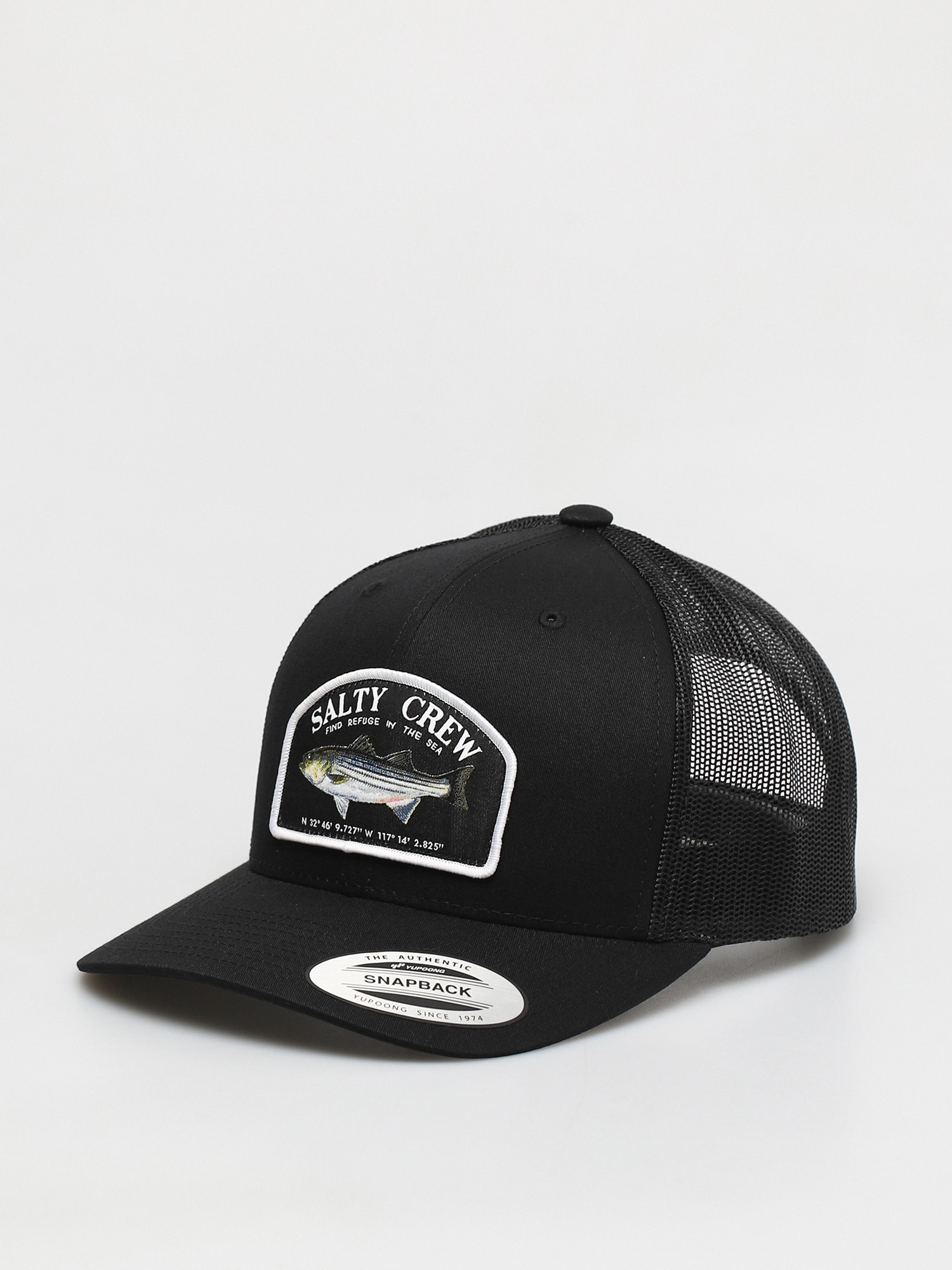 Czapka z daszkiem Salty Crew Striper Retro Trucker ZD (black)