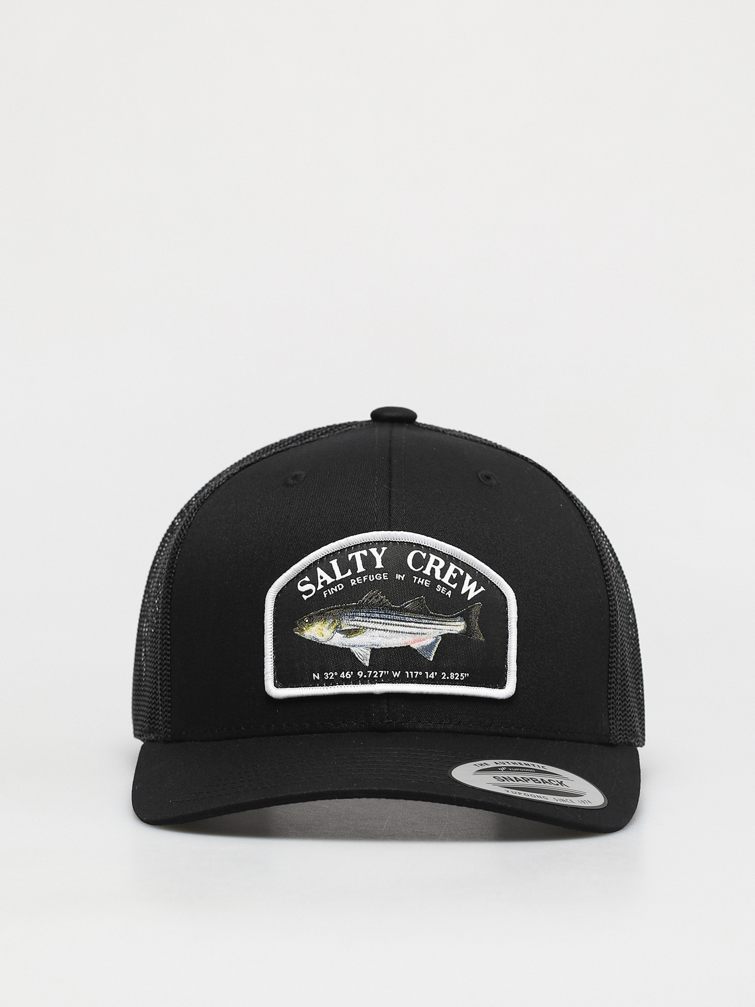 Czapka z daszkiem Salty Crew Striper Retro Trucker ZD (black)