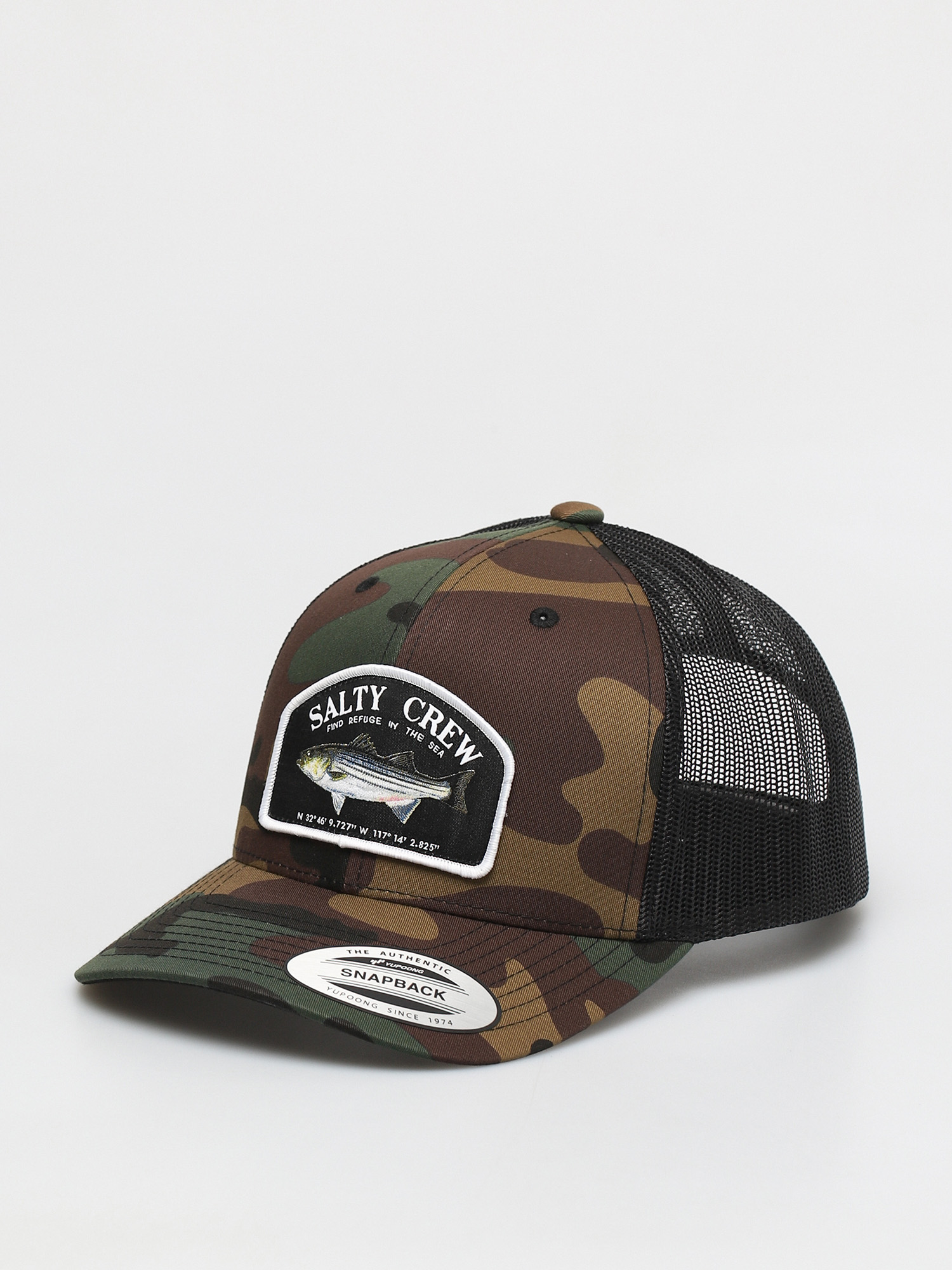 Czapka z daszkiem Salty Crew Striper Retro Trucker ZD (camo)