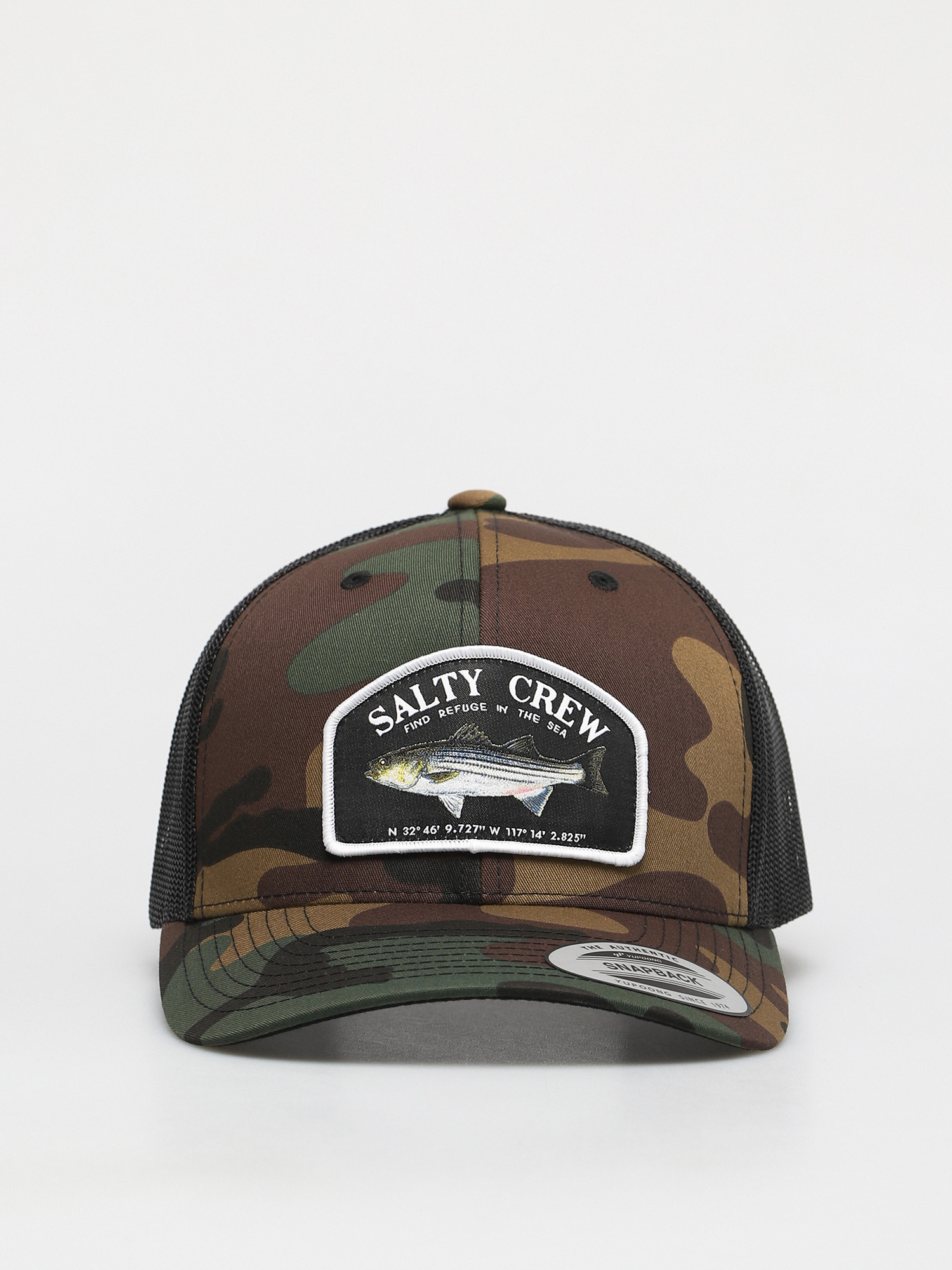 Czapka z daszkiem Salty Crew Striper Retro Trucker ZD (camo)