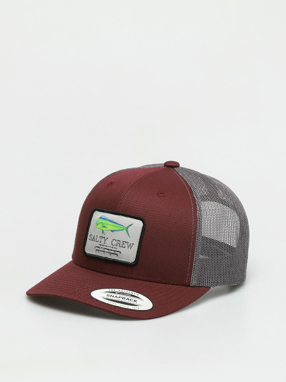 Czapka z daszkiem Salty Crew Mahi Mount Retro Trucker ZD (burgundy/grey)