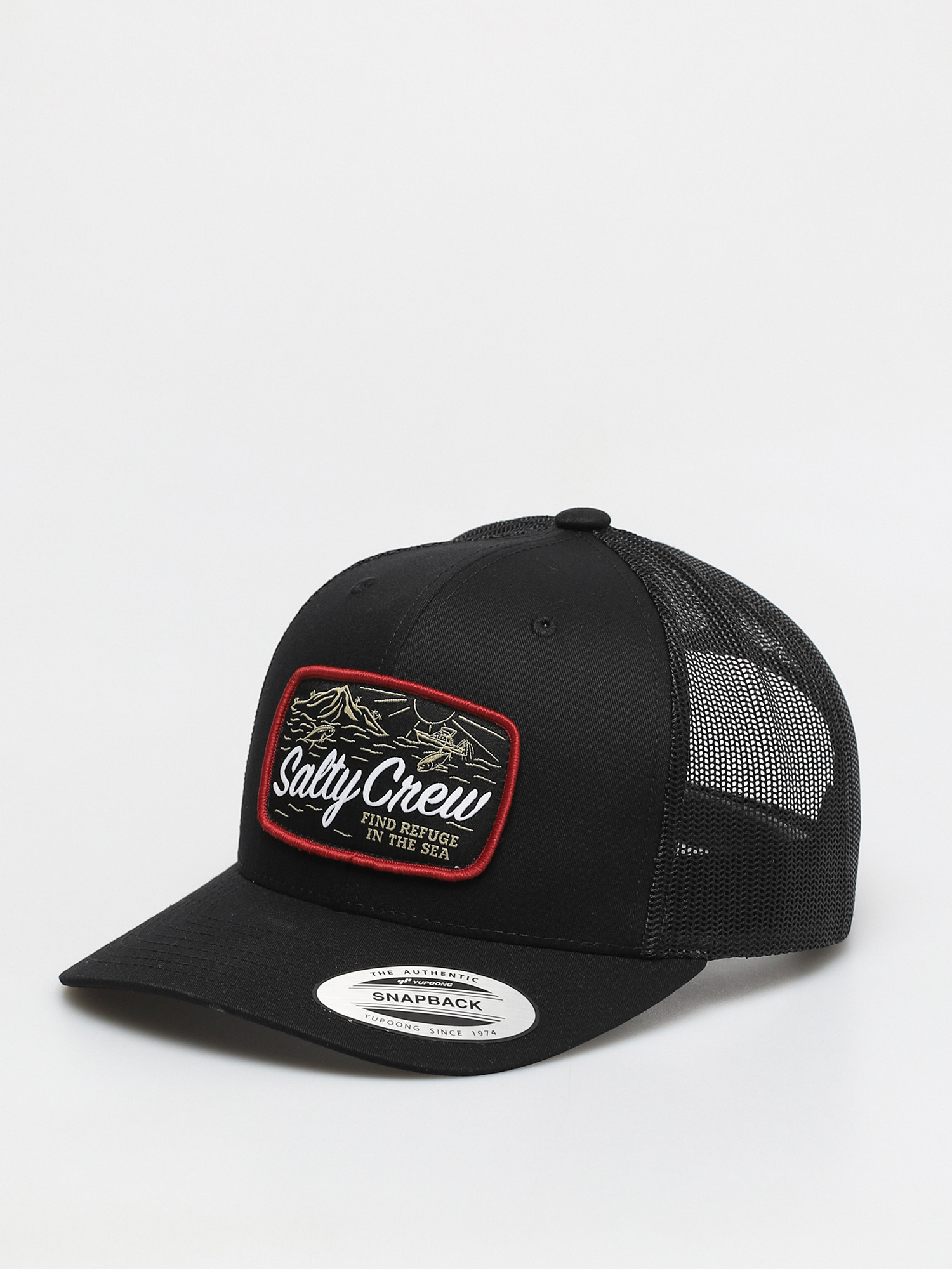 Czapka z daszkiem Salty Crew Tuna Isle Retro Trucker ZD (black)