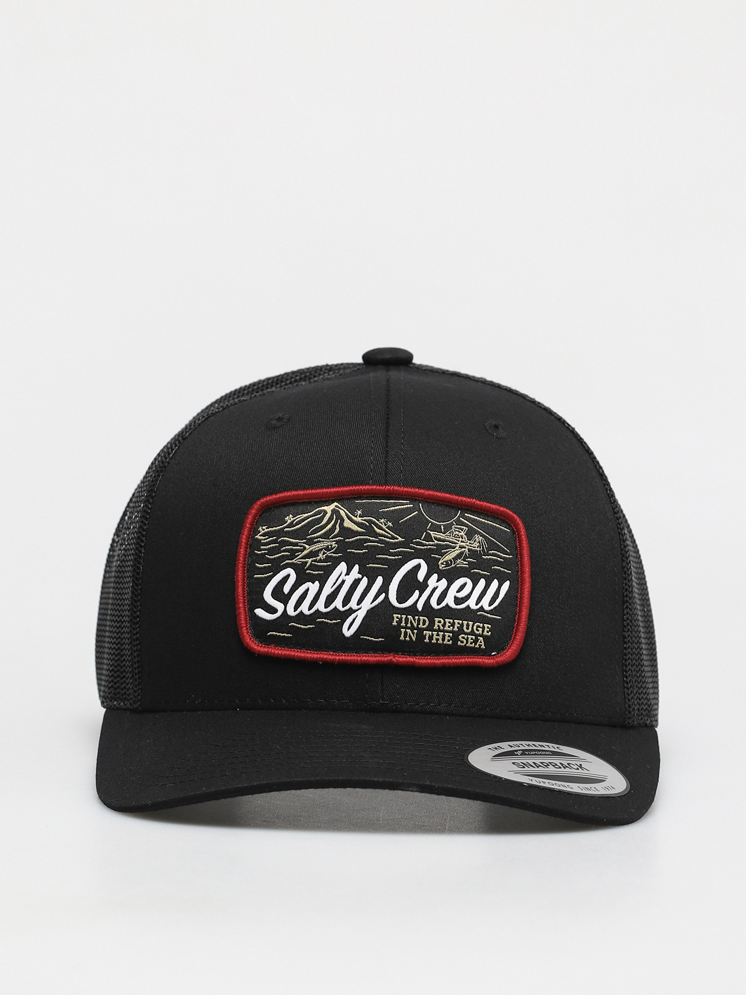 Czapka z daszkiem Salty Crew Tuna Isle Retro Trucker ZD (black)