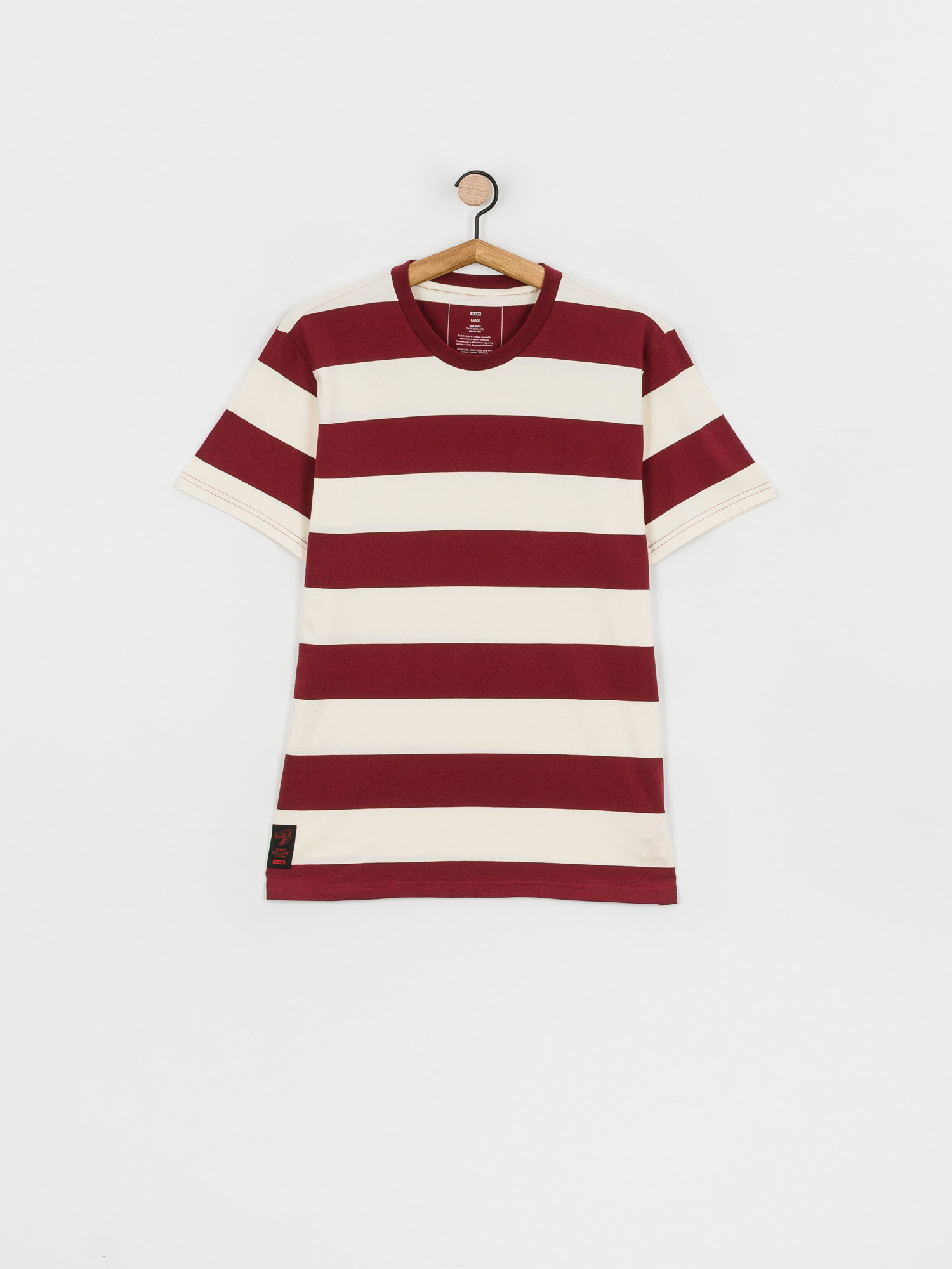 T-shirt Globe Dion Agius Striped (ox blood)