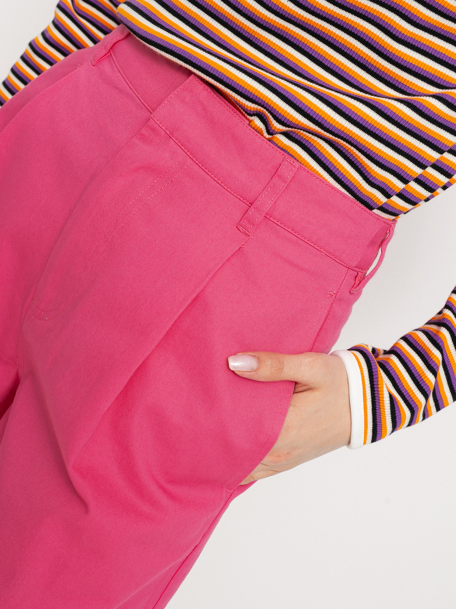 Szorty Stussy Lee Baggy Wmn (hot pink)